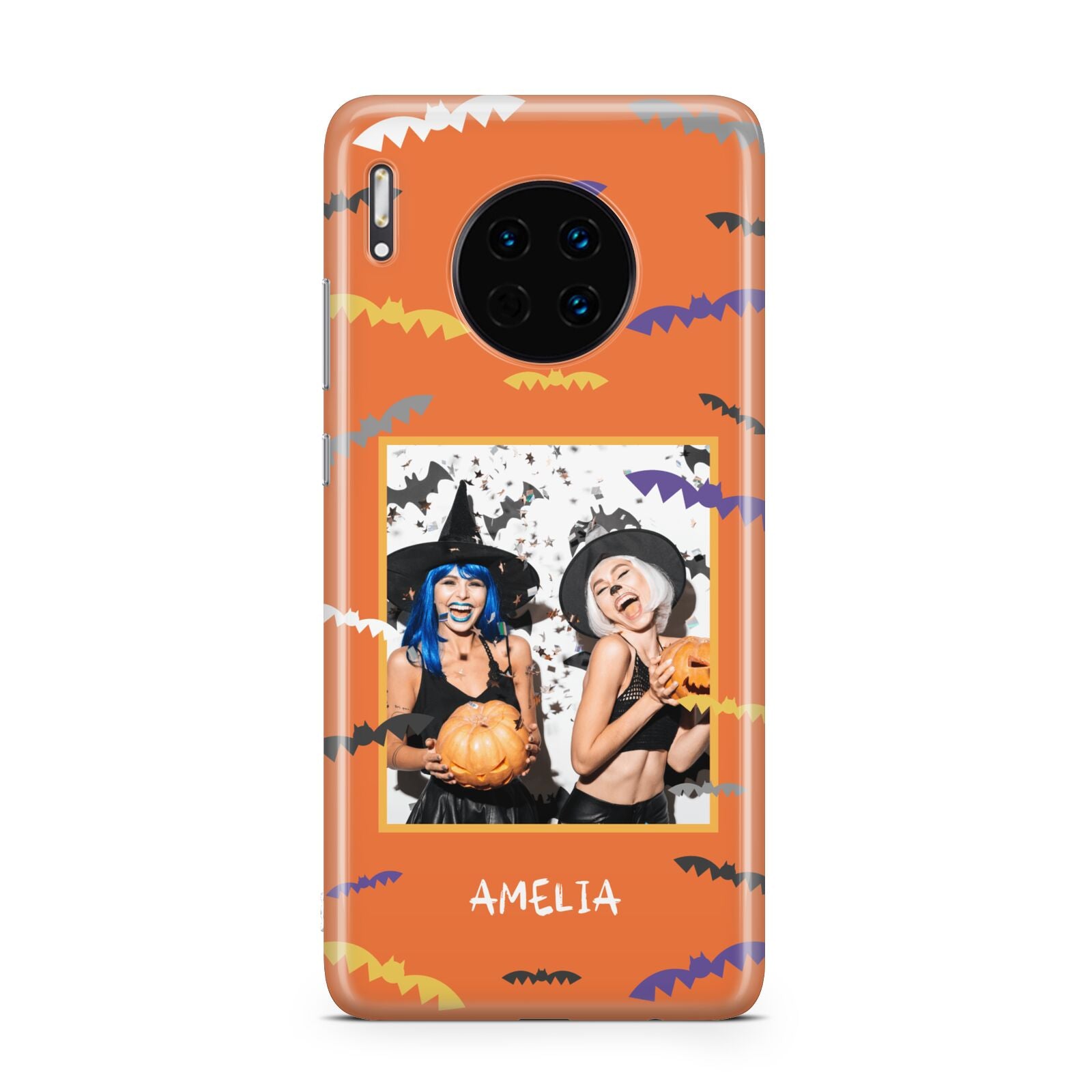 Personalised Halloween Bats Photo Upload Huawei Mate 30