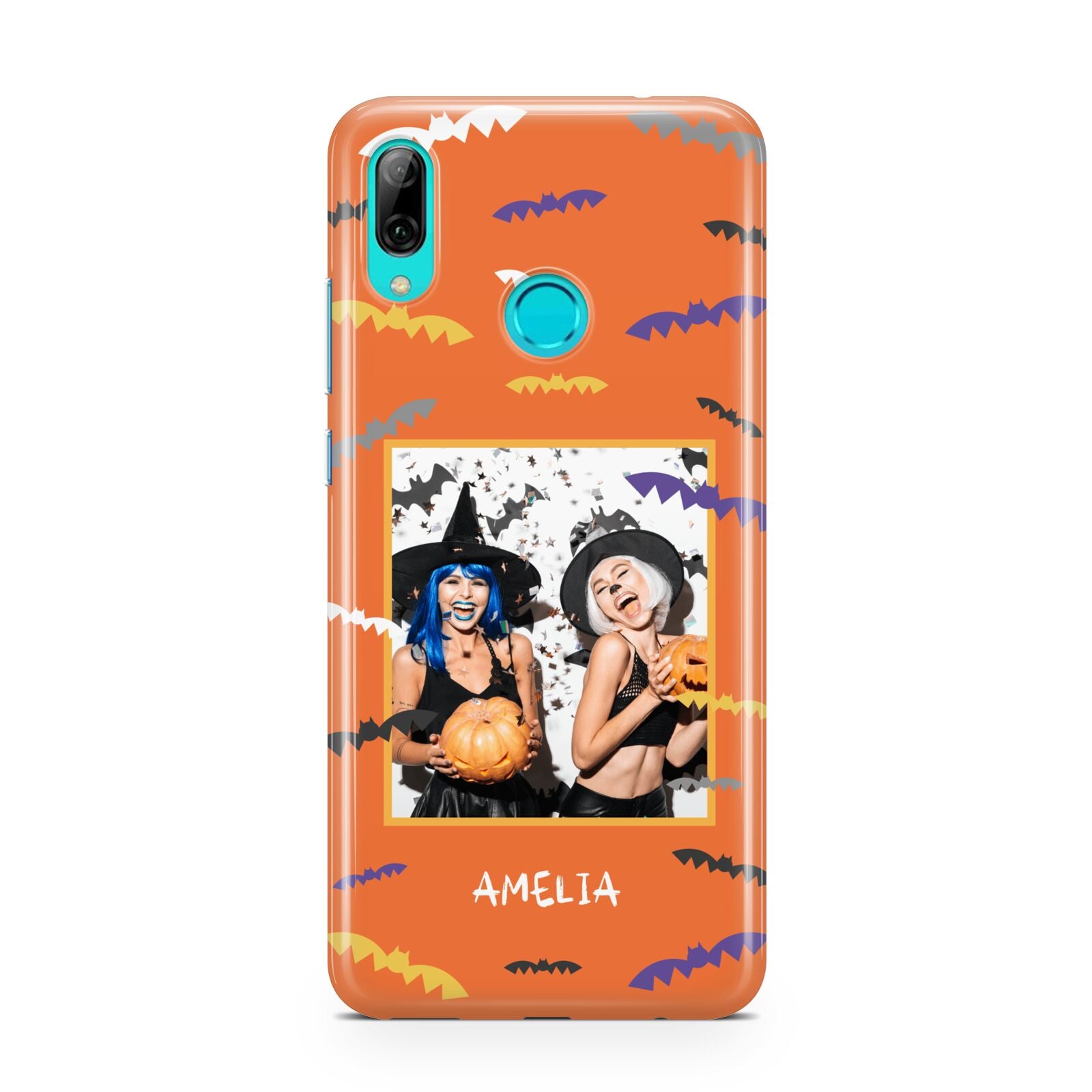 Personalised Halloween Bats Photo Upload Huawei P Smart 2019 Case