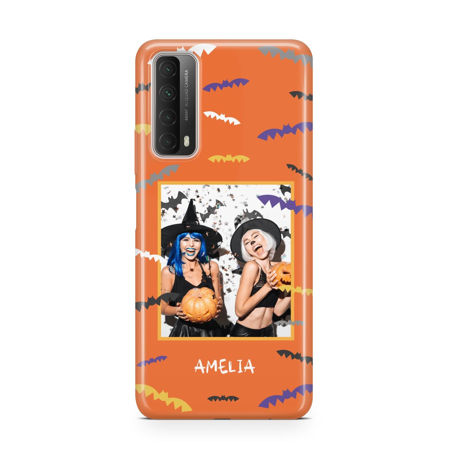 Personalised Halloween Bats Photo Upload Huawei P Smart 2021