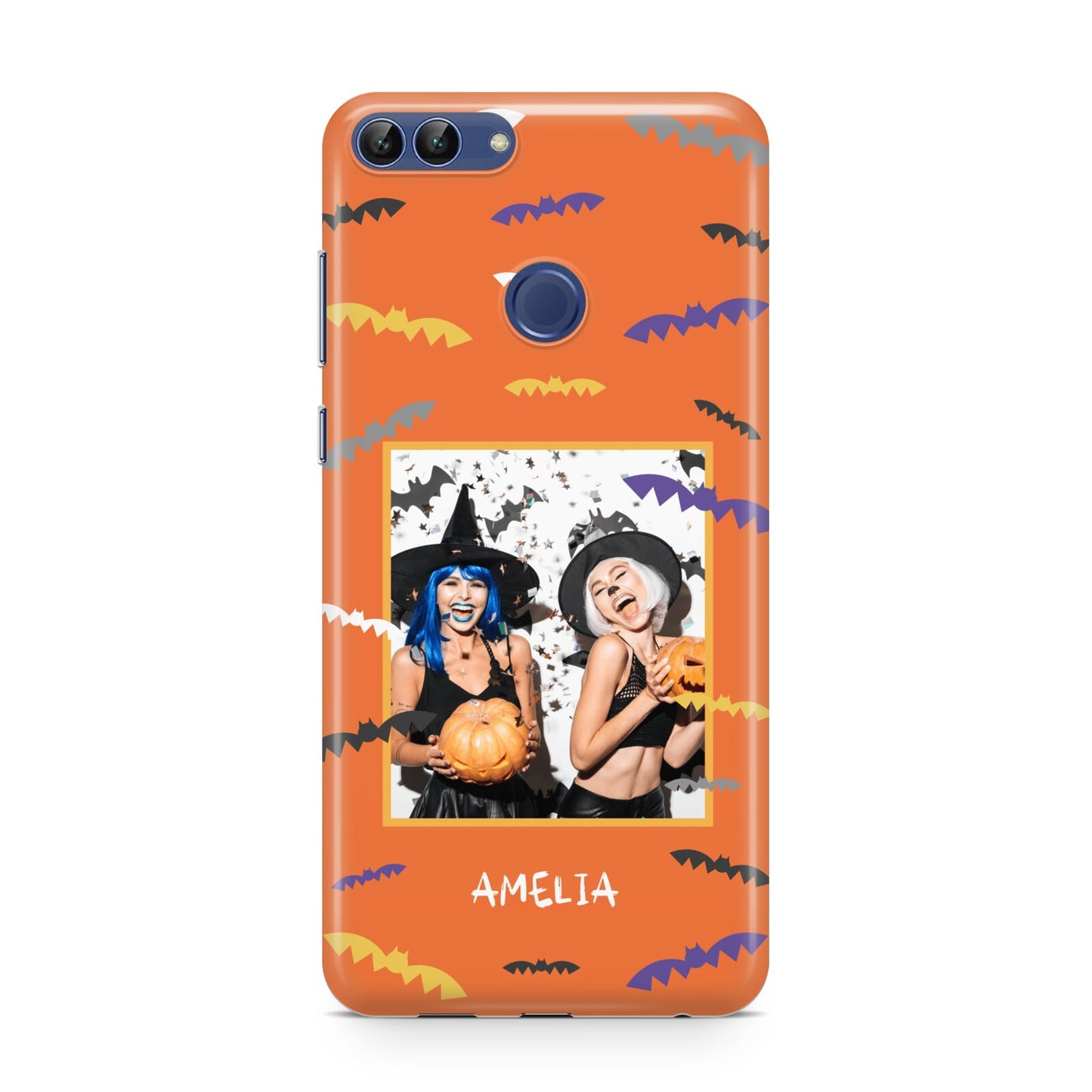 Personalised Halloween Bats Photo Upload Huawei P Smart Case