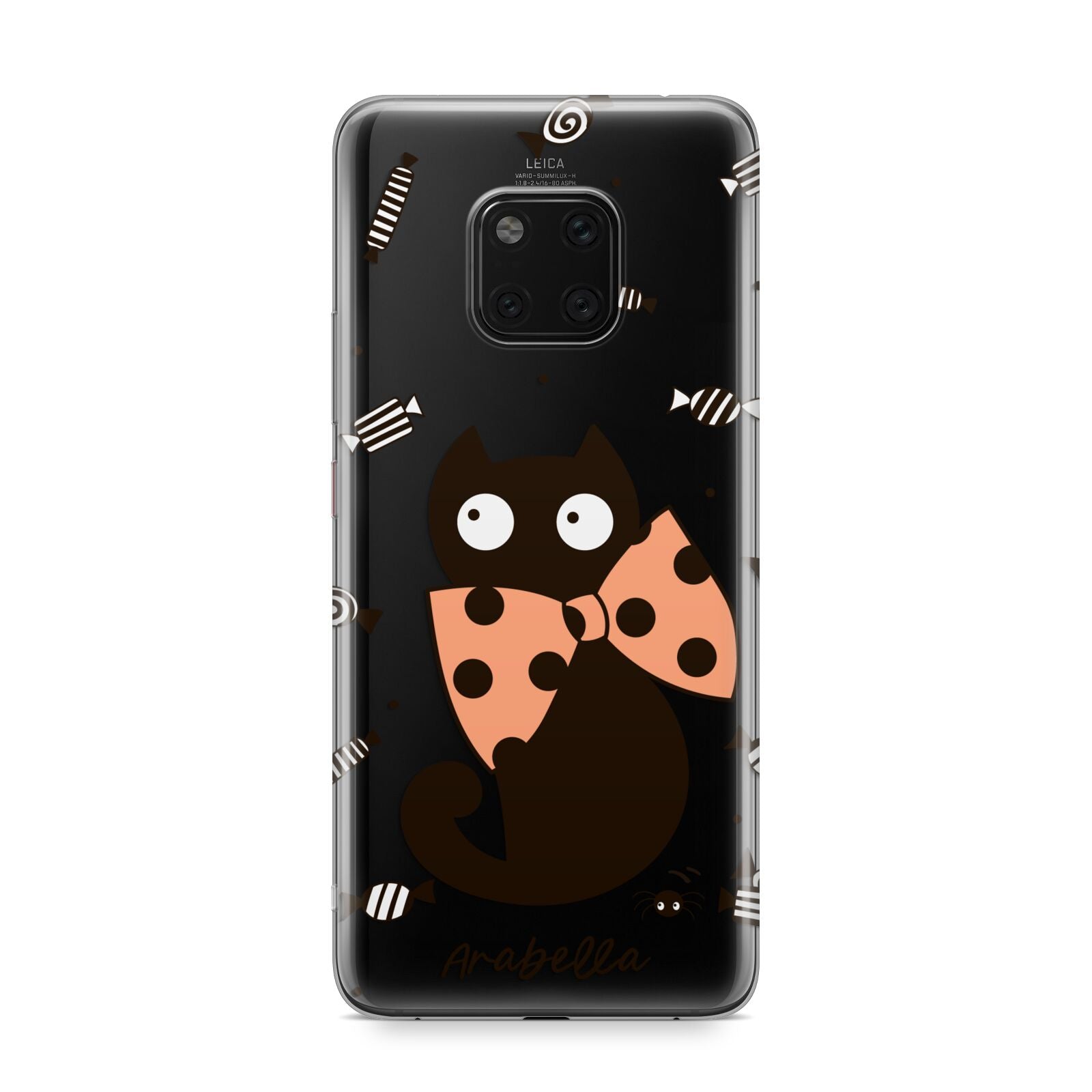 Personalised Halloween Cat Huawei Mate 20 Pro Phone Case