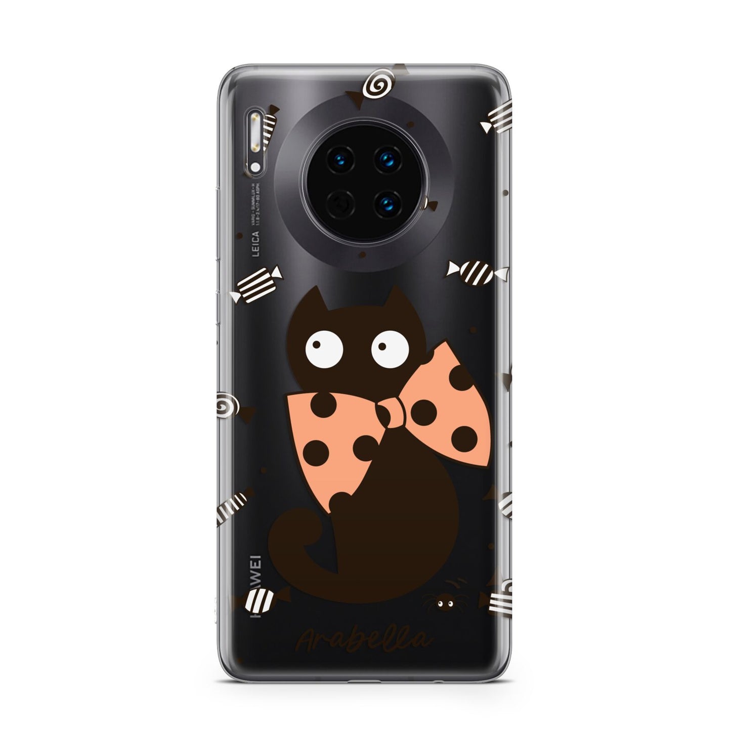 Personalised Halloween Cat Huawei Mate 30