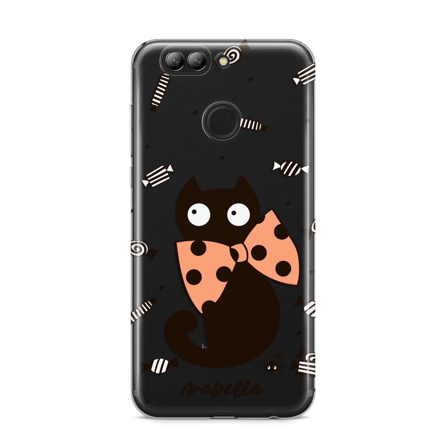 Personalised Halloween Cat Huawei Nova 2s Phone Case