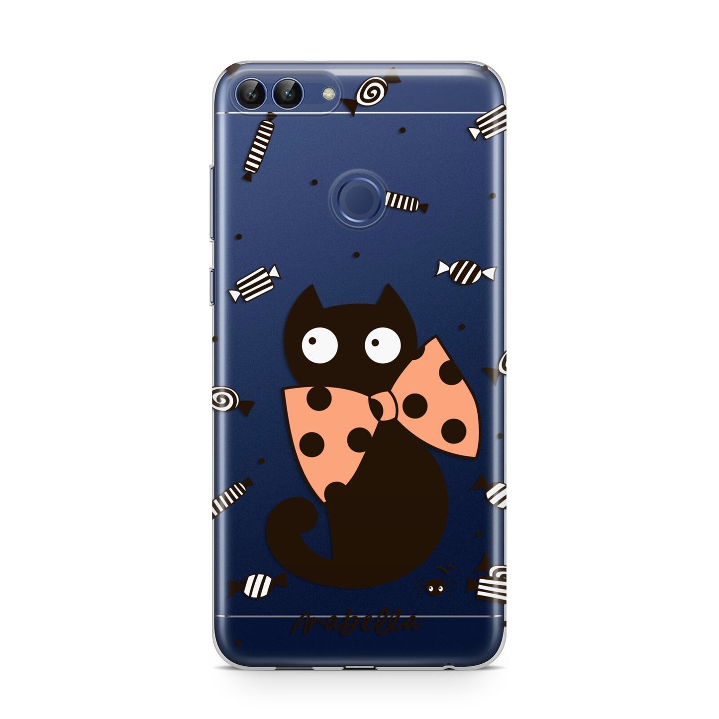 Personalised Halloween Cat Huawei P Smart Case