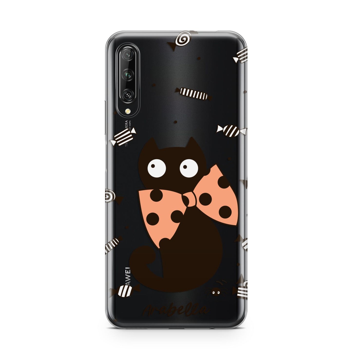 Personalised Halloween Cat Huawei P Smart Pro 2019