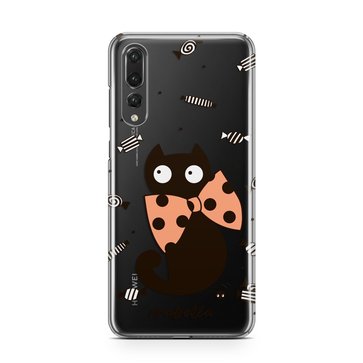 Personalised Halloween Cat Huawei P20 Pro Phone Case