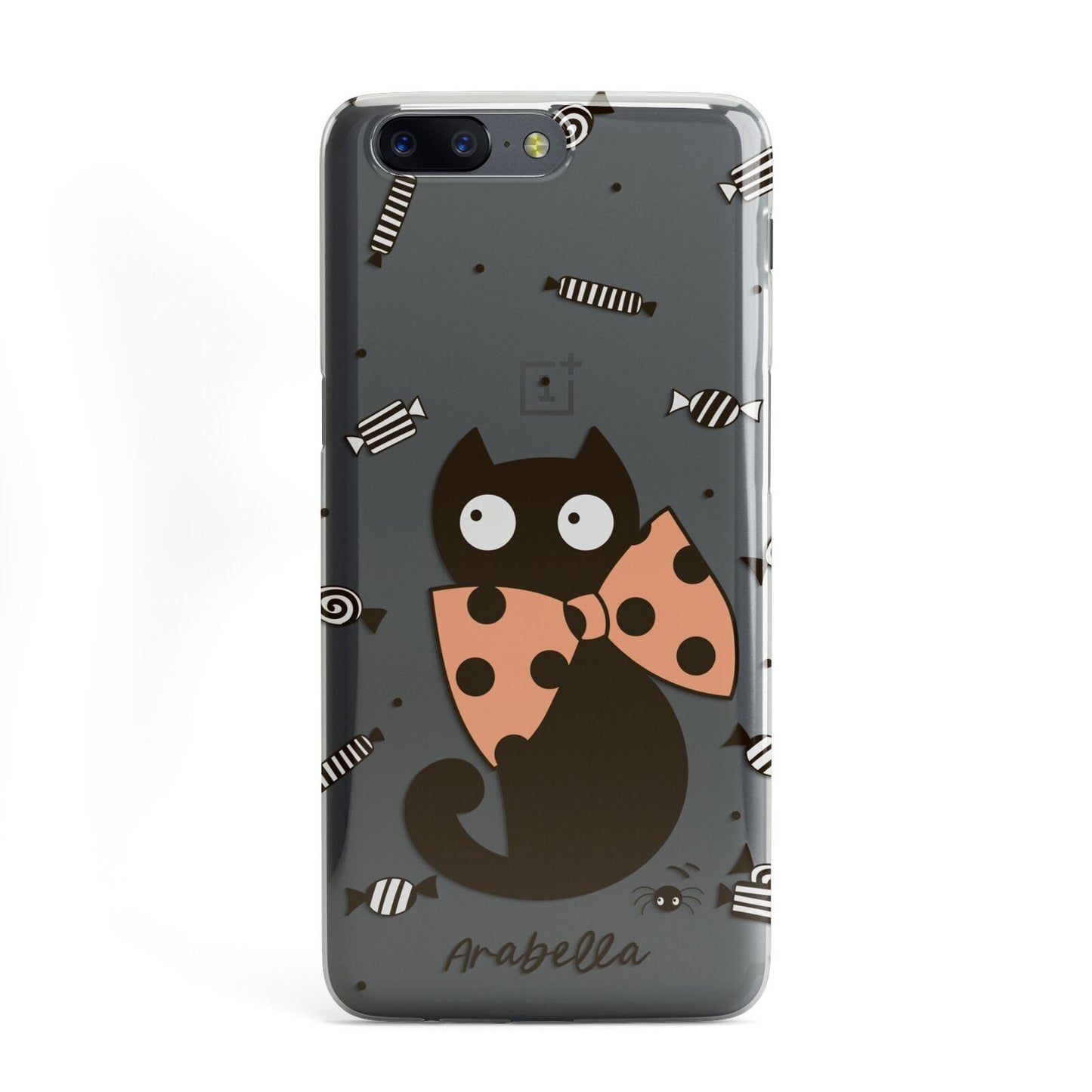 Personalised Halloween Cat OnePlus Case