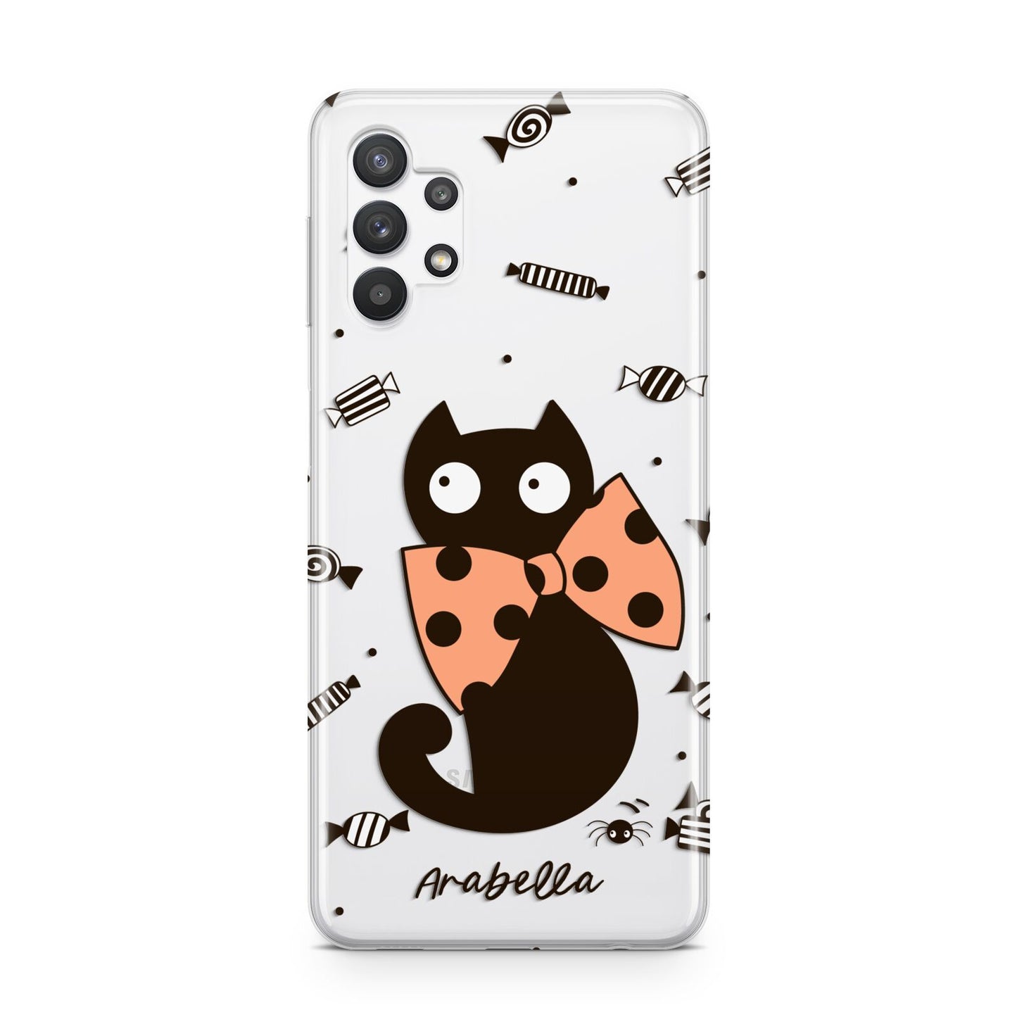 Personalised Halloween Cat Samsung A32 5G Case