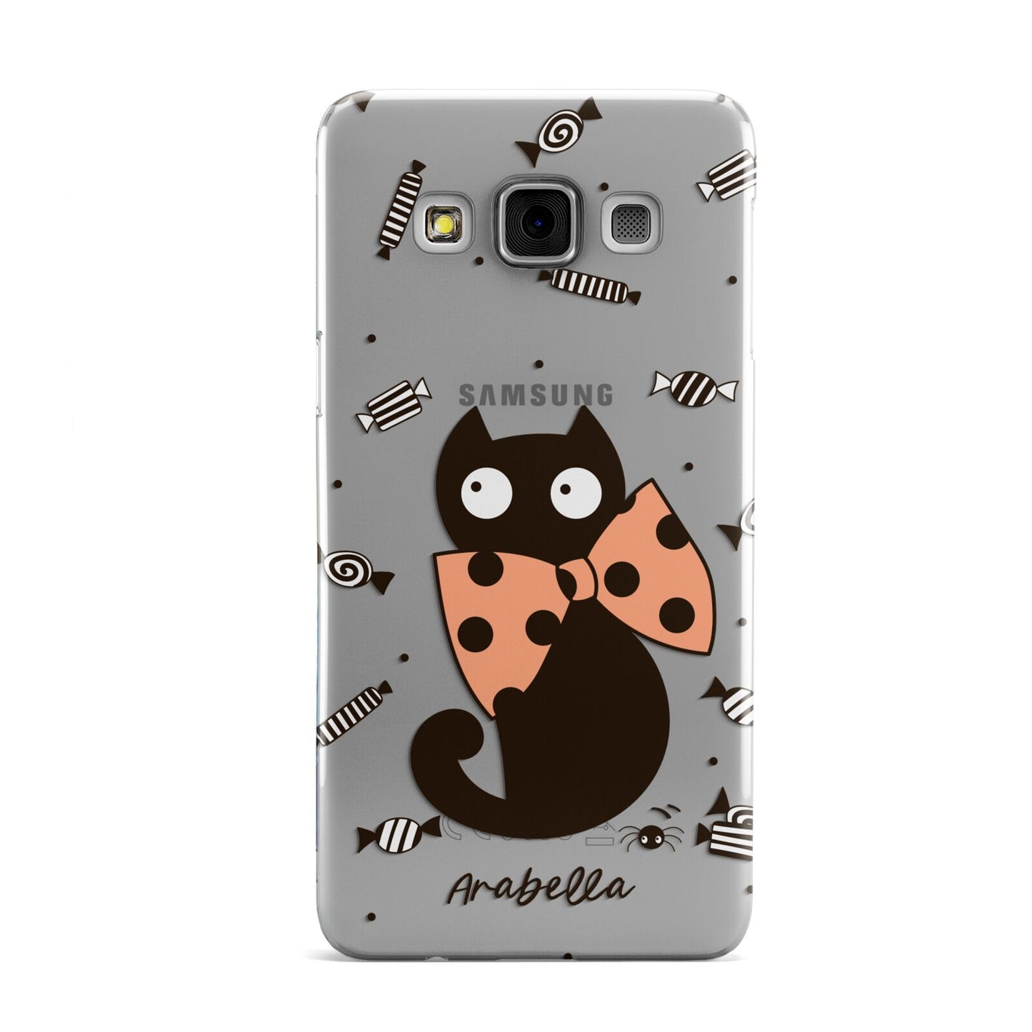 Personalised Halloween Cat Samsung Galaxy A3 Case