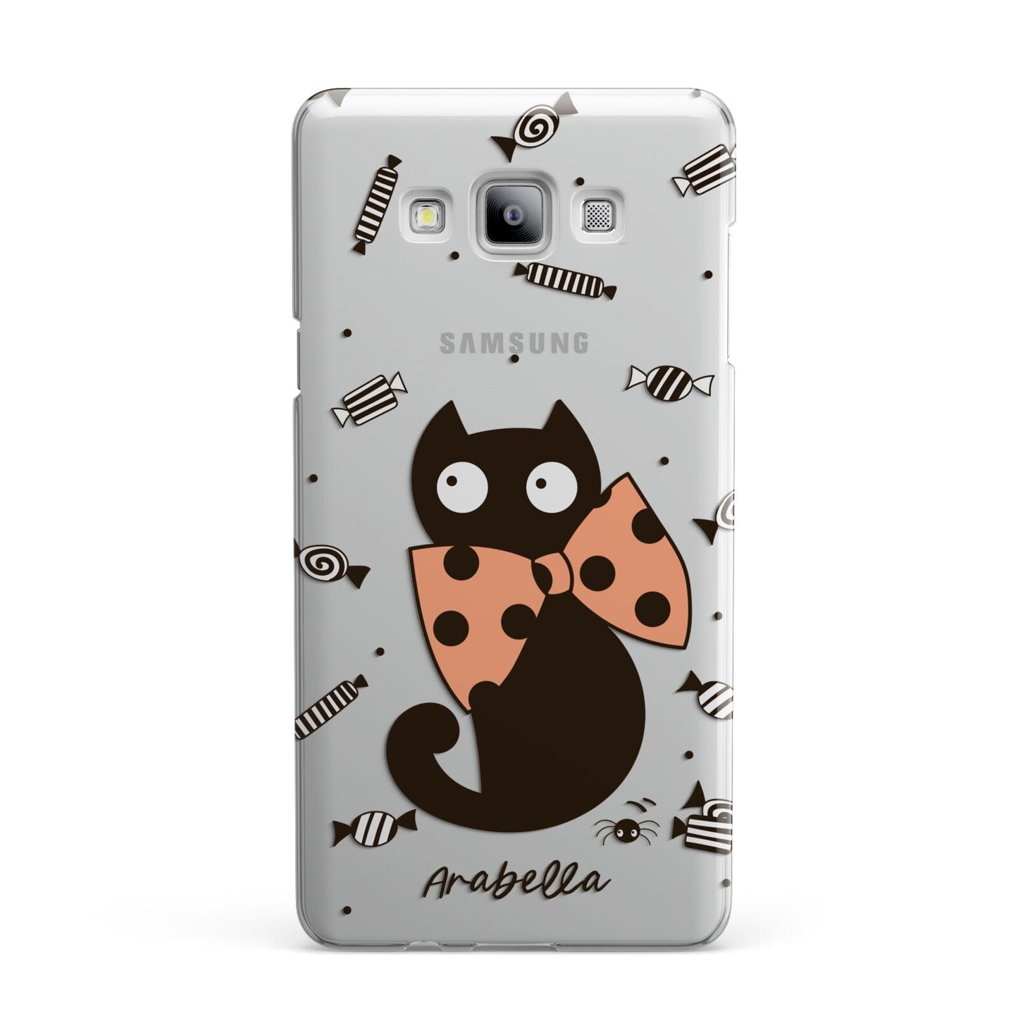 Personalised Halloween Cat Samsung Galaxy A7 2015 Case