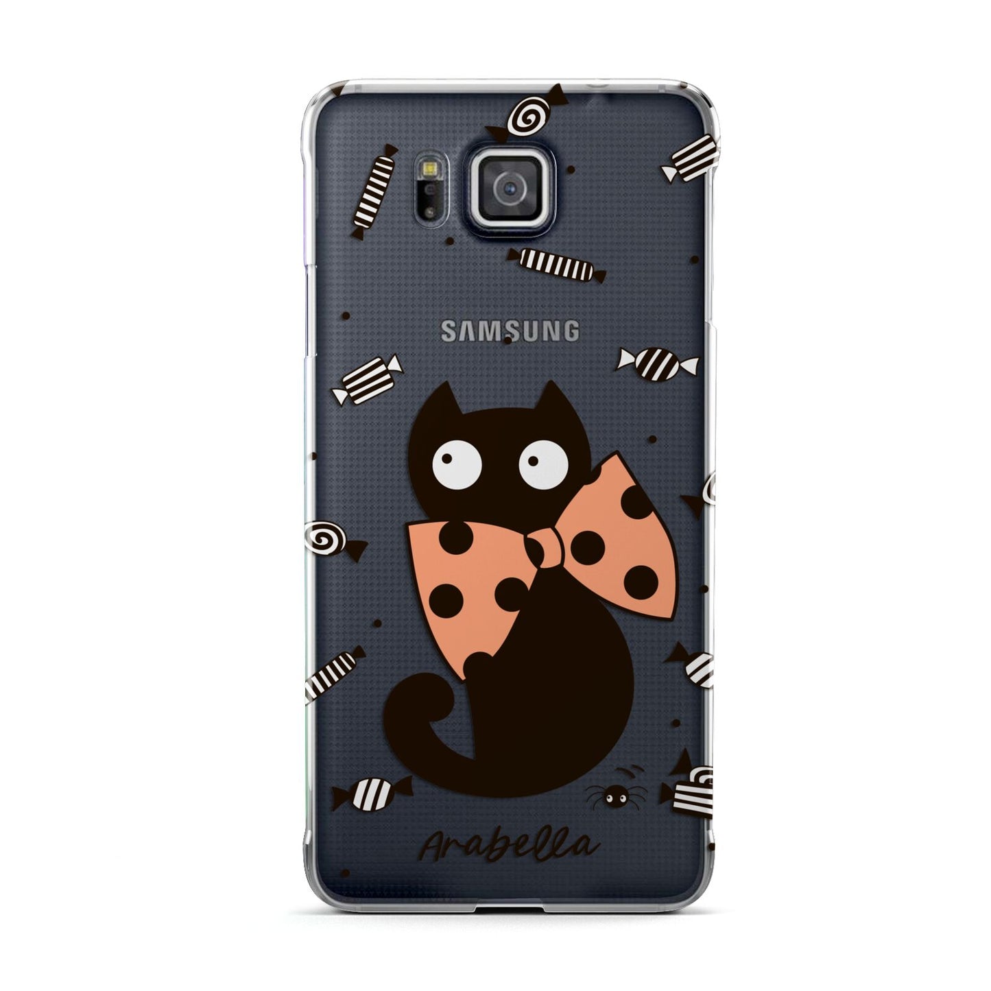 Personalised Halloween Cat Samsung Galaxy Alpha Case