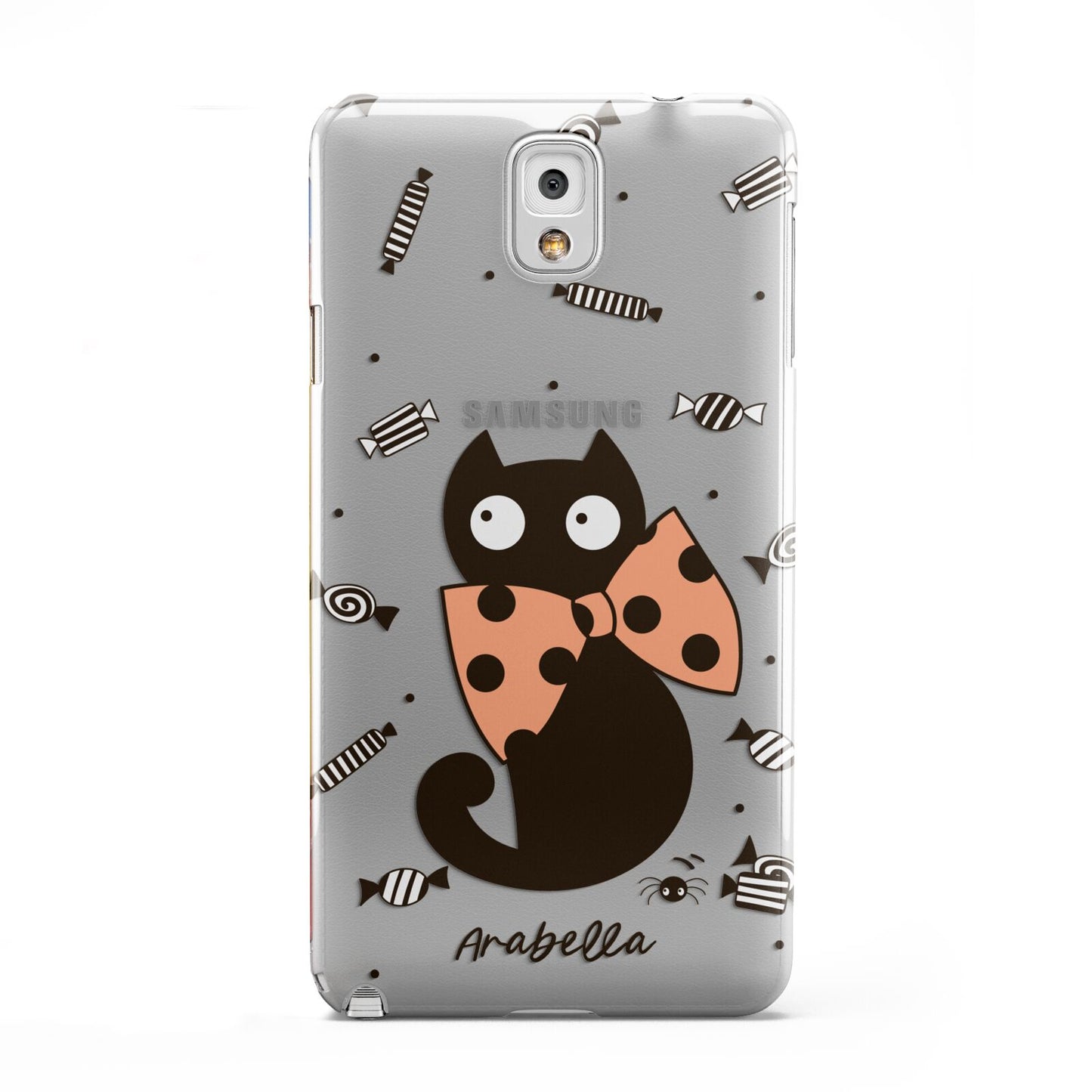 Personalised Halloween Cat Samsung Galaxy Note 3 Case