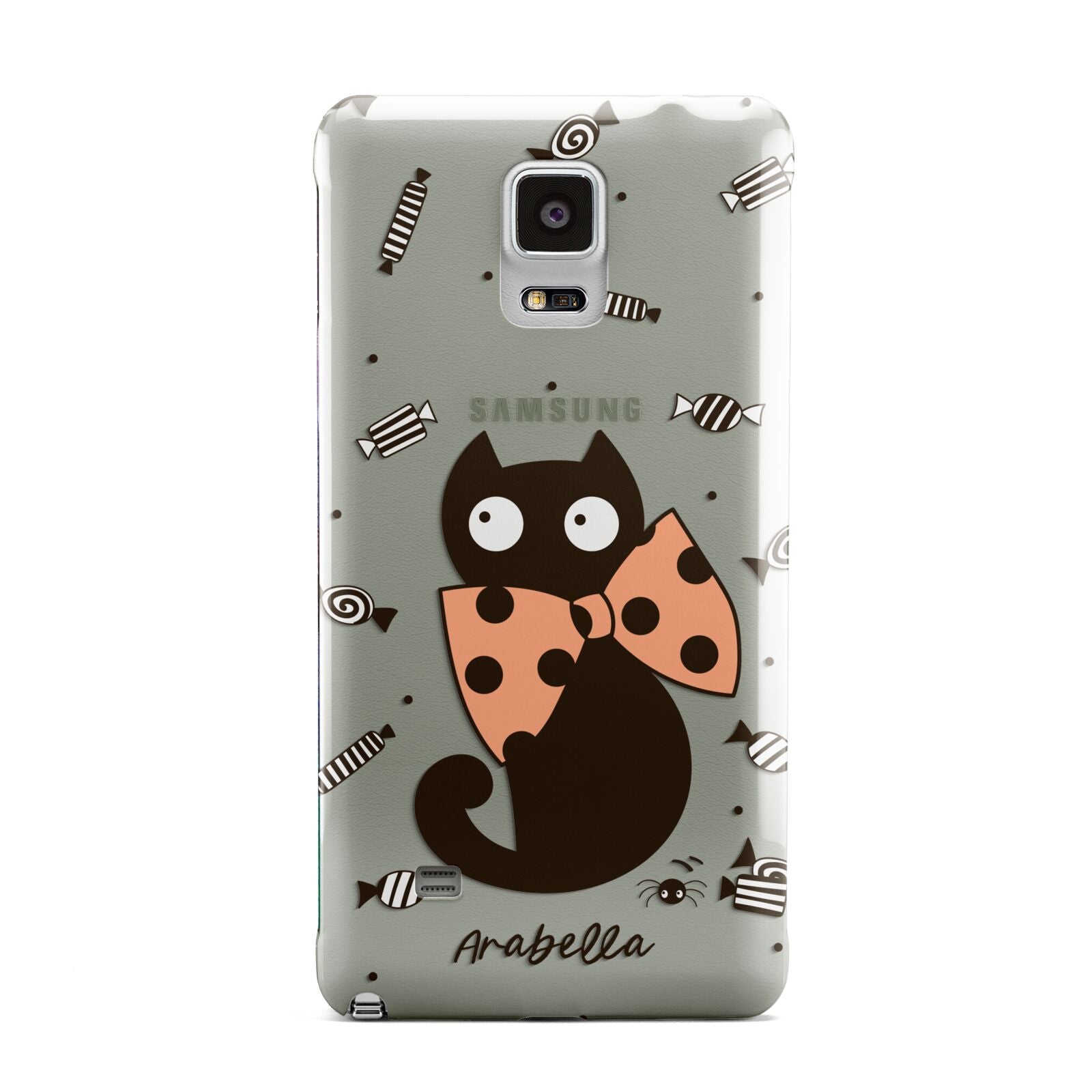 Personalised Halloween Cat Samsung Galaxy Note 4 Case