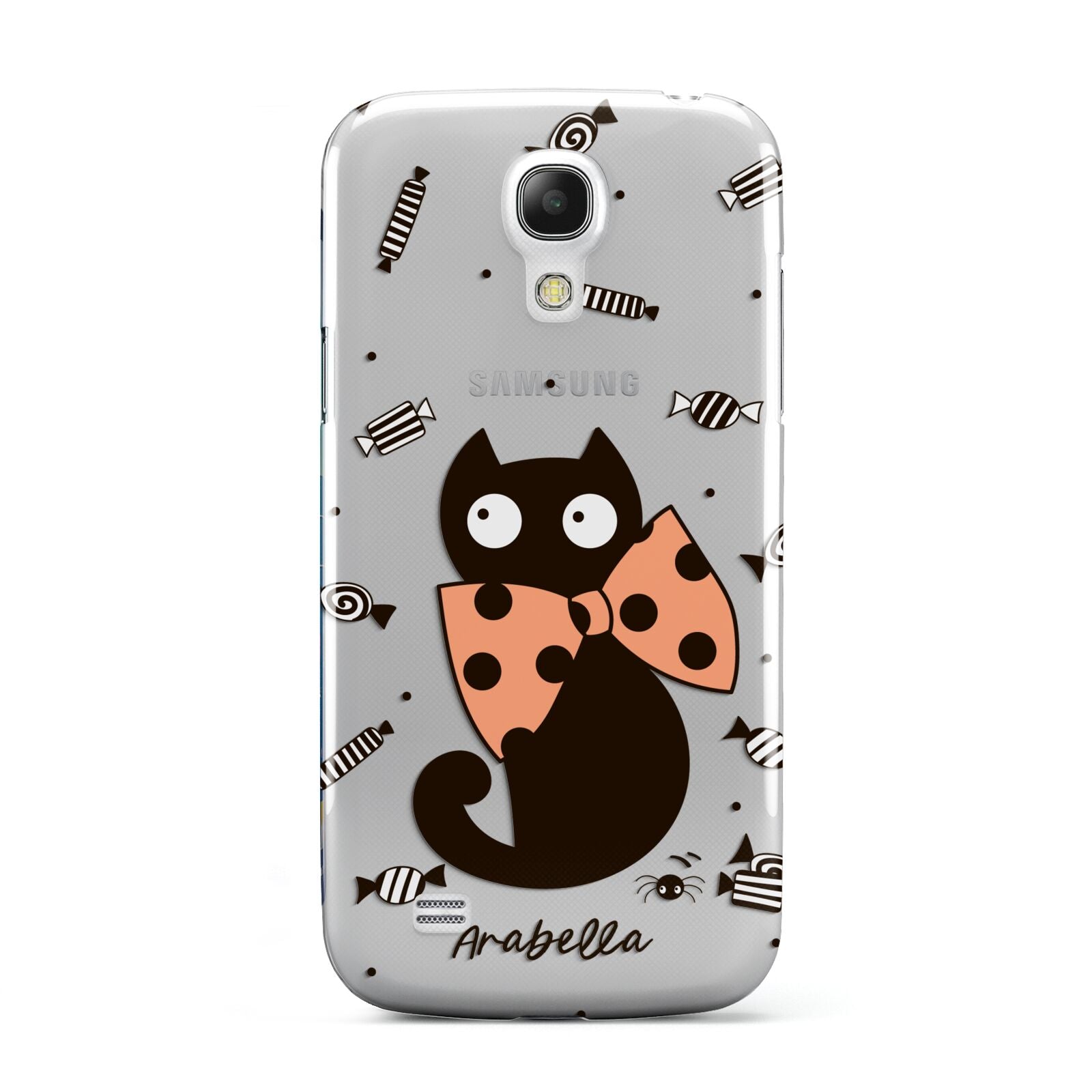 Personalised Halloween Cat Samsung Galaxy S4 Mini Case