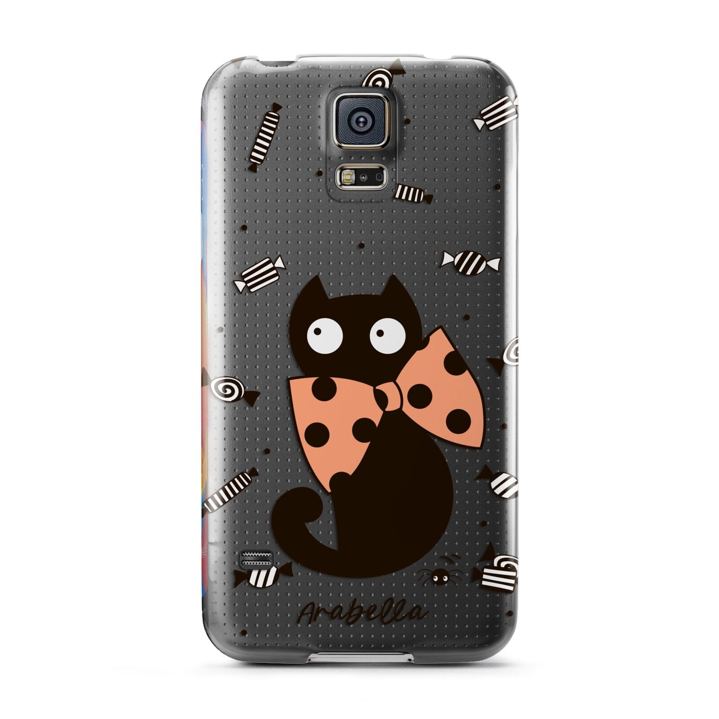 Personalised Halloween Cat Samsung Galaxy S5 Case