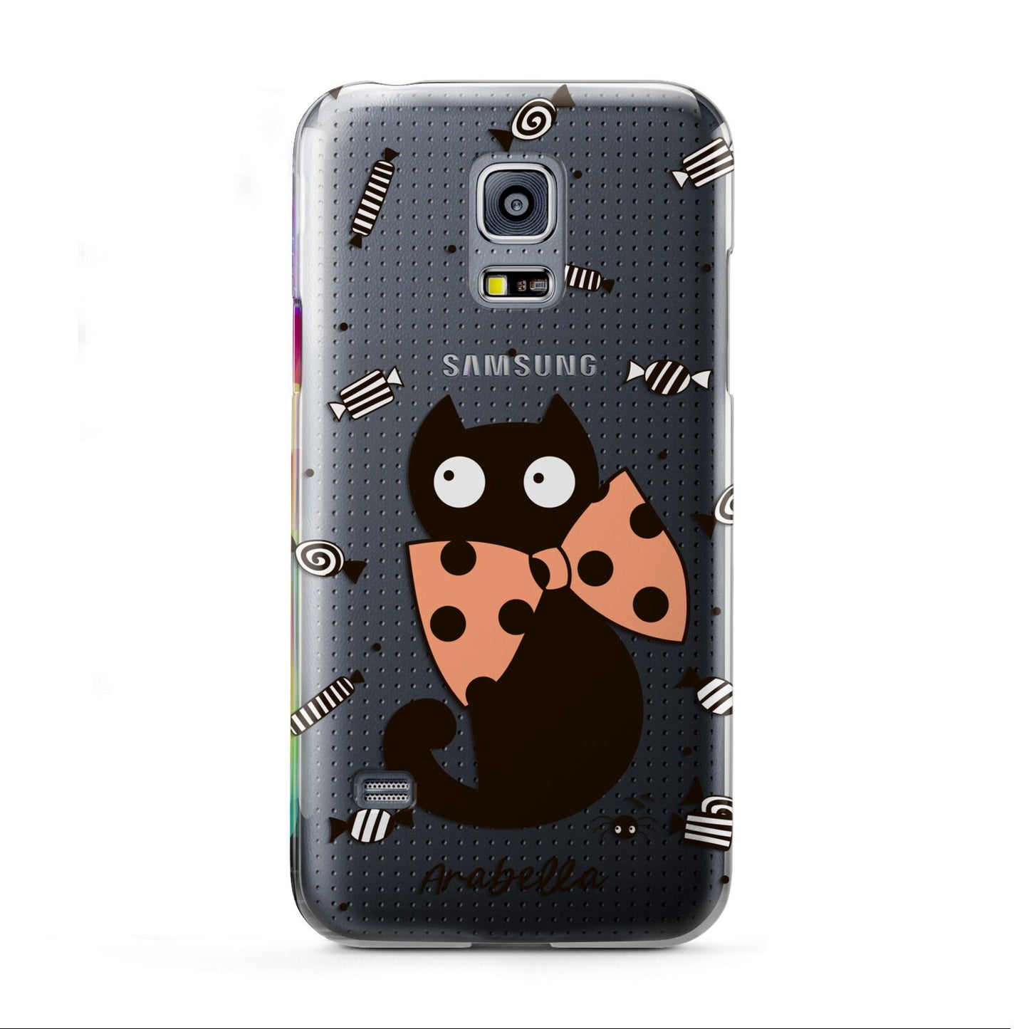 Personalised Halloween Cat Samsung Galaxy S5 Mini Case