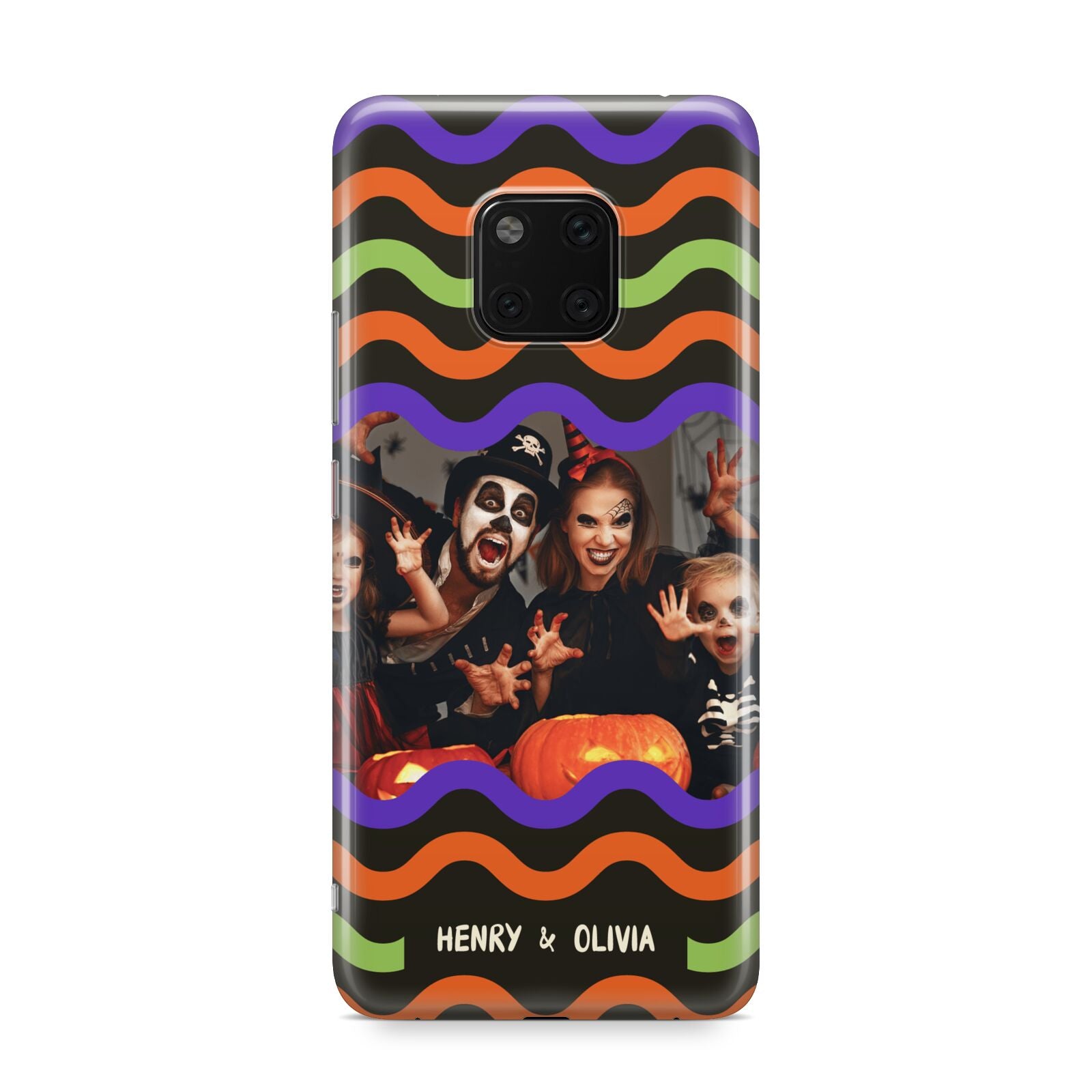 Personalised Halloween Colours Photo Huawei Mate 20 Pro Phone Case