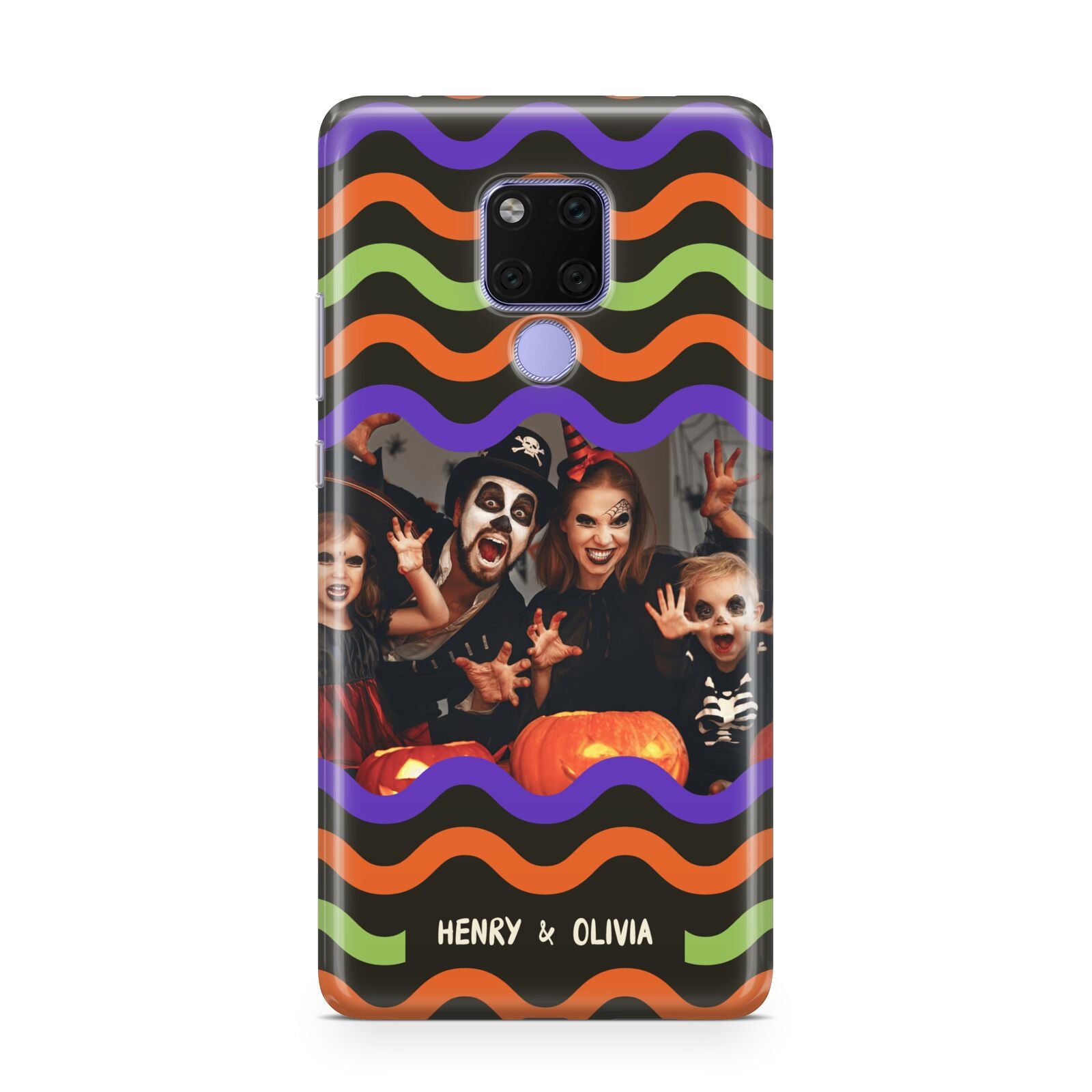 Personalised Halloween Colours Photo Huawei Mate 20X Phone Case