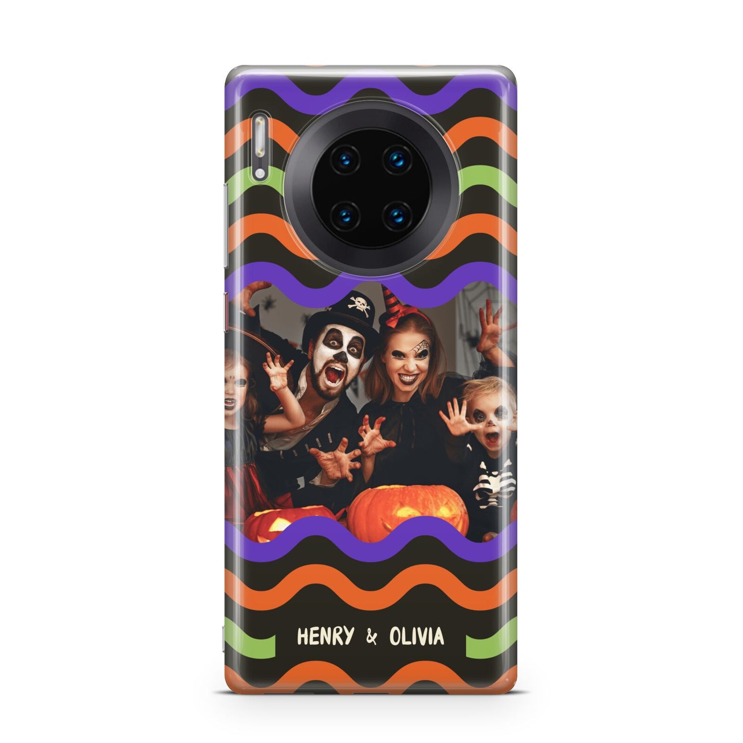 Personalised Halloween Colours Photo Huawei Mate 30 Pro Phone Case