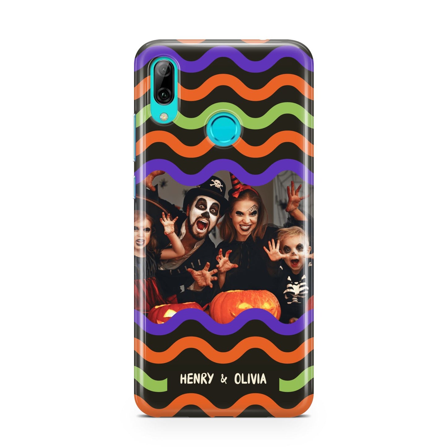 Personalised Halloween Colours Photo Huawei P Smart 2019 Case