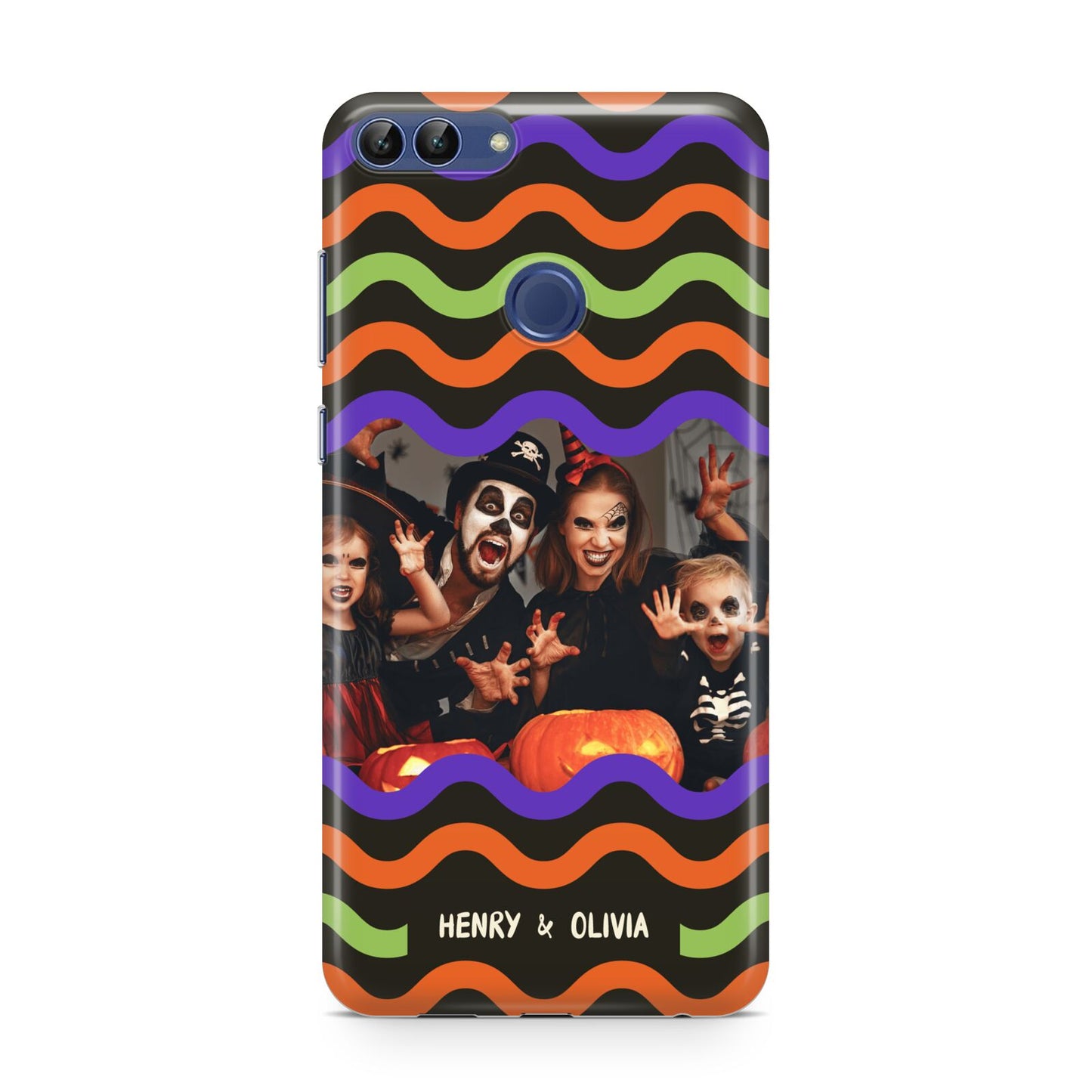 Personalised Halloween Colours Photo Huawei P Smart Case