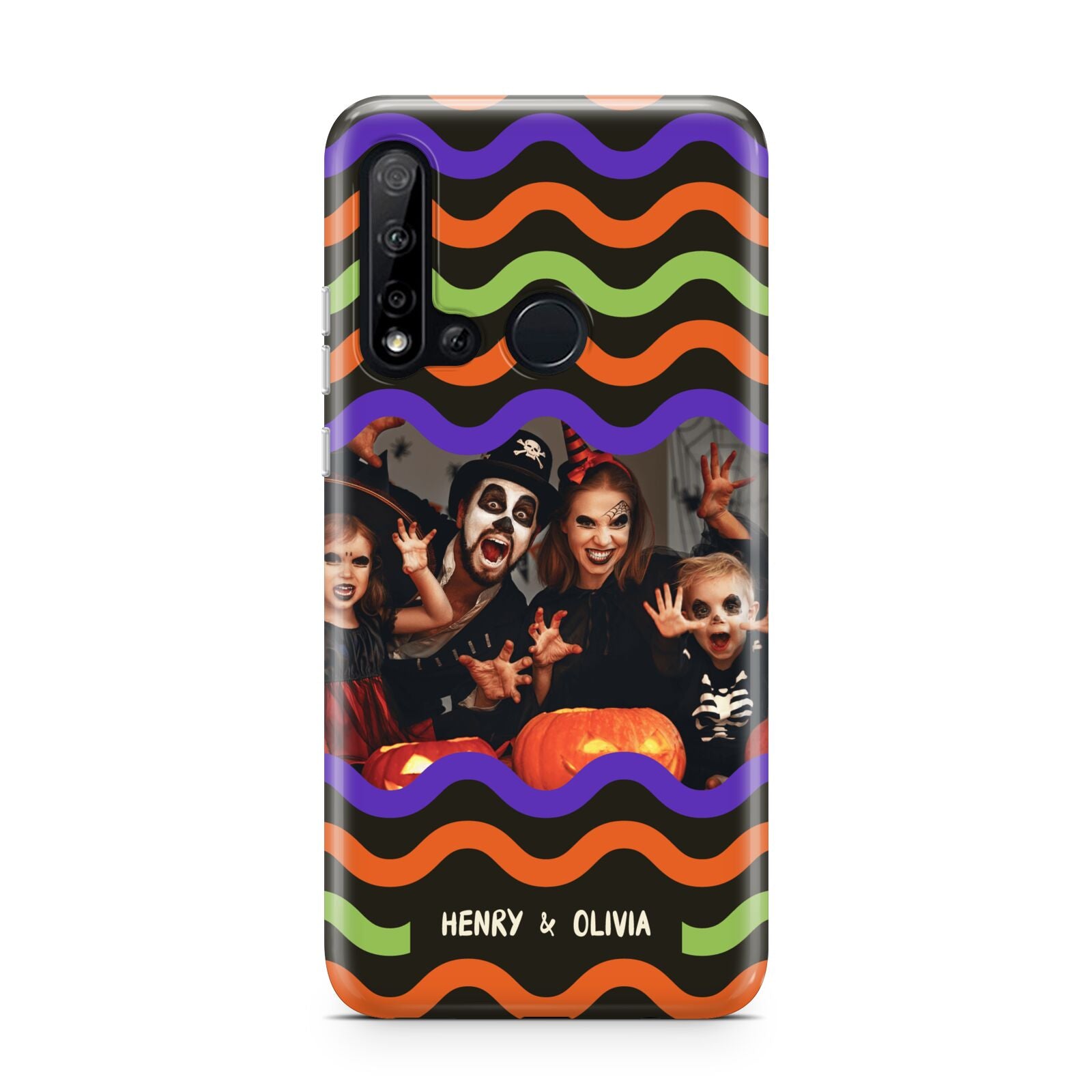 Personalised Halloween Colours Photo Huawei P20 Lite 5G Phone Case