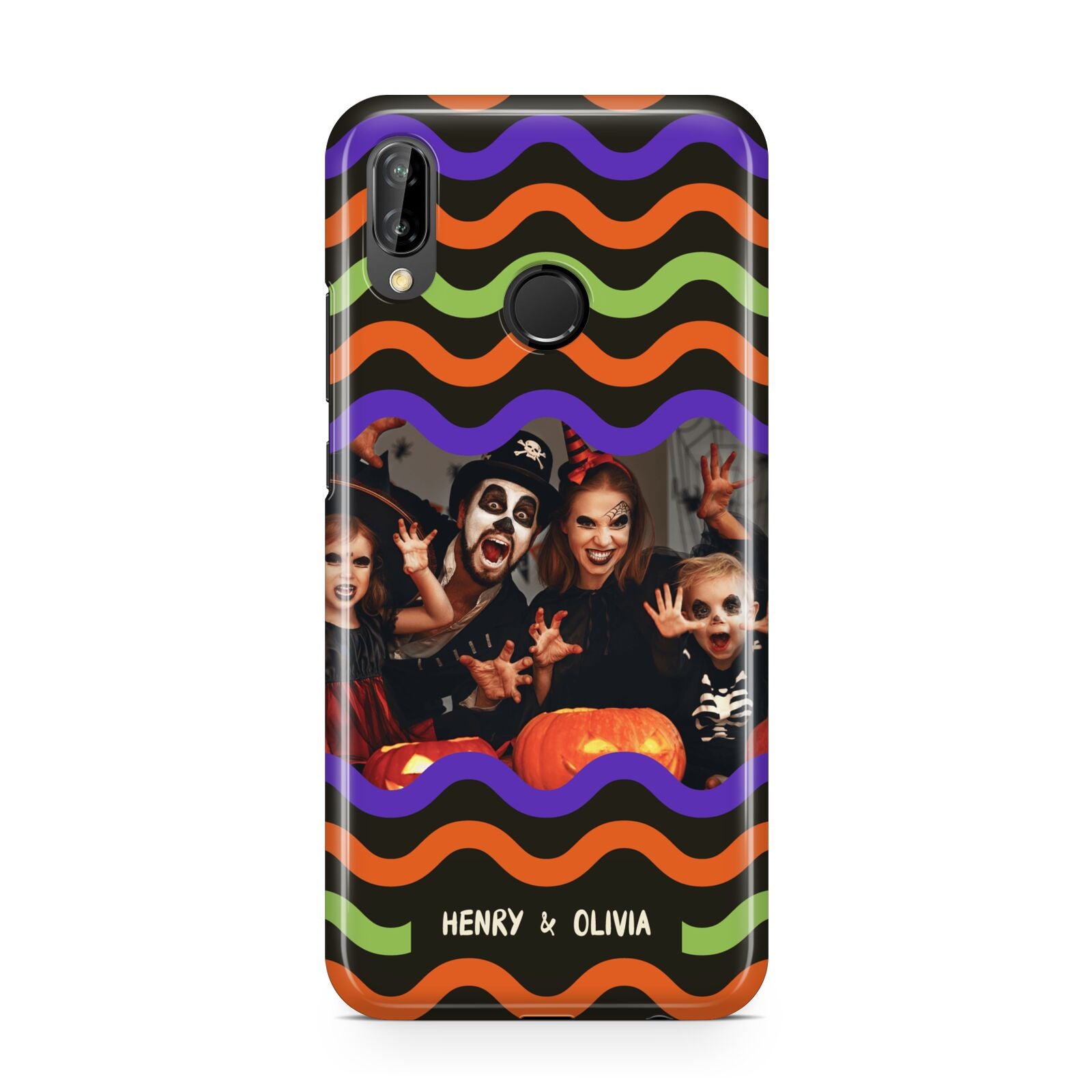 Personalised Halloween Colours Photo Huawei P20 Lite Phone Case