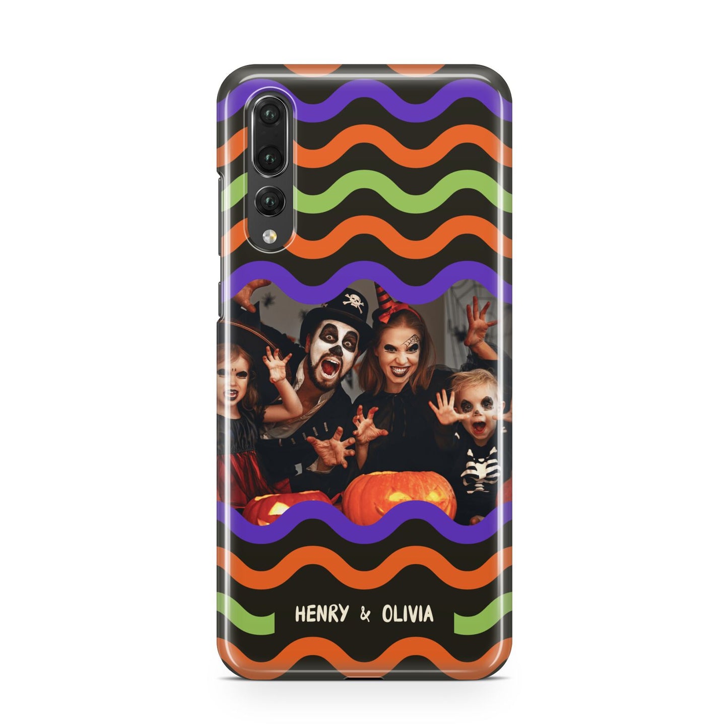 Personalised Halloween Colours Photo Huawei P20 Pro Phone Case