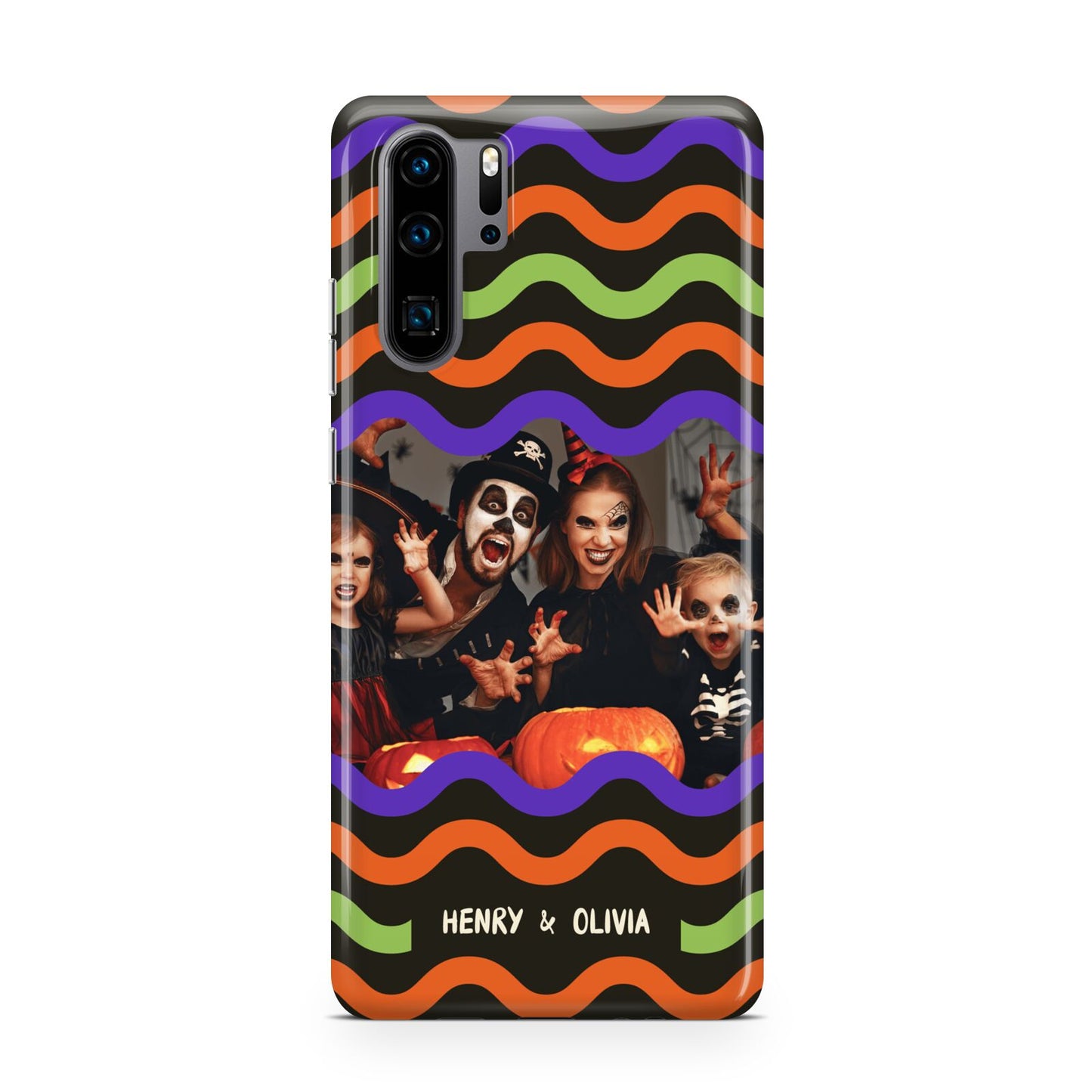 Personalised Halloween Colours Photo Huawei P30 Pro Phone Case