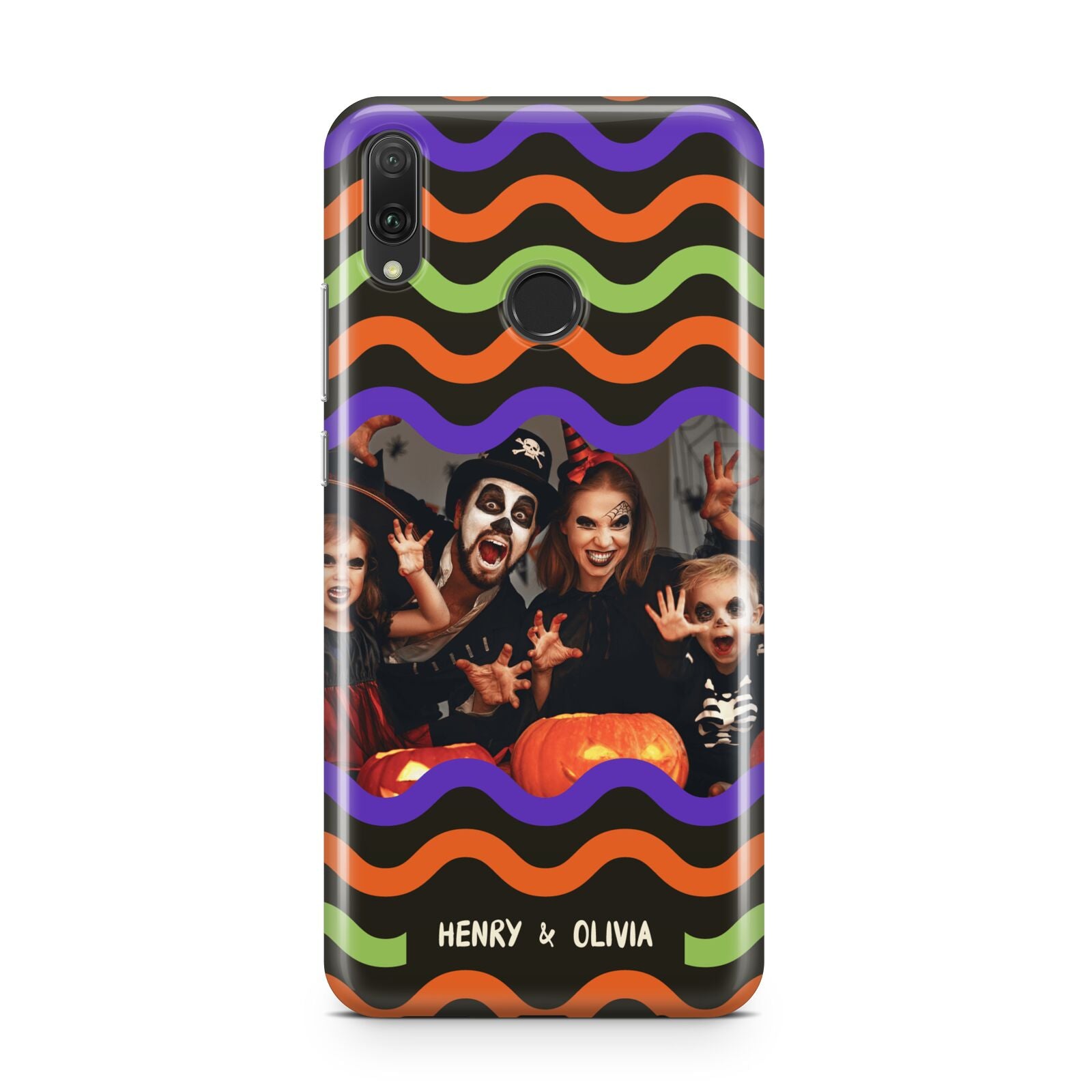 Personalised Halloween Colours Photo Huawei Y9 2019