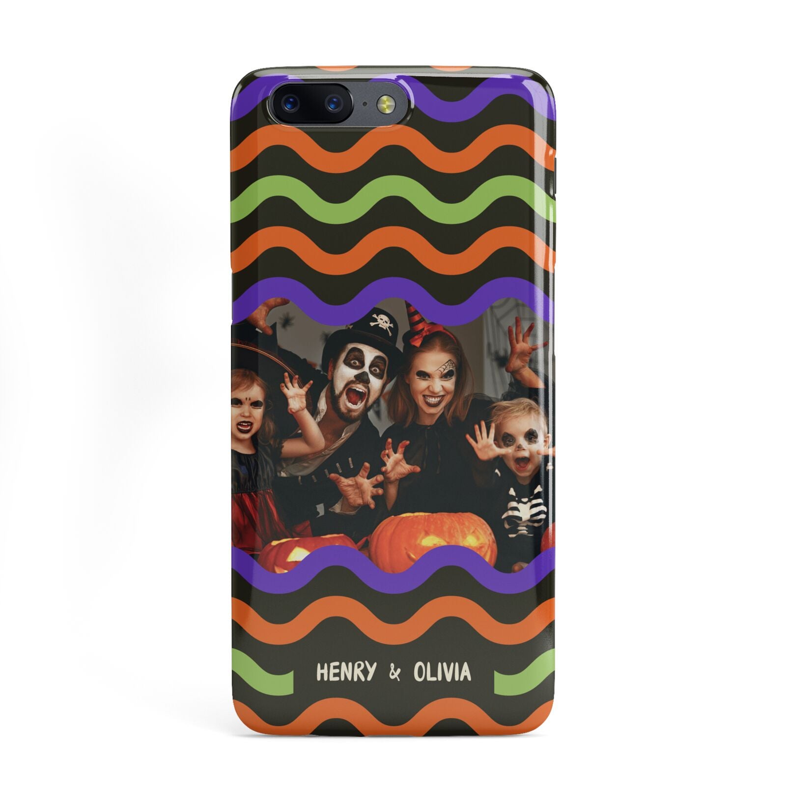 Personalised Halloween Colours Photo OnePlus Case