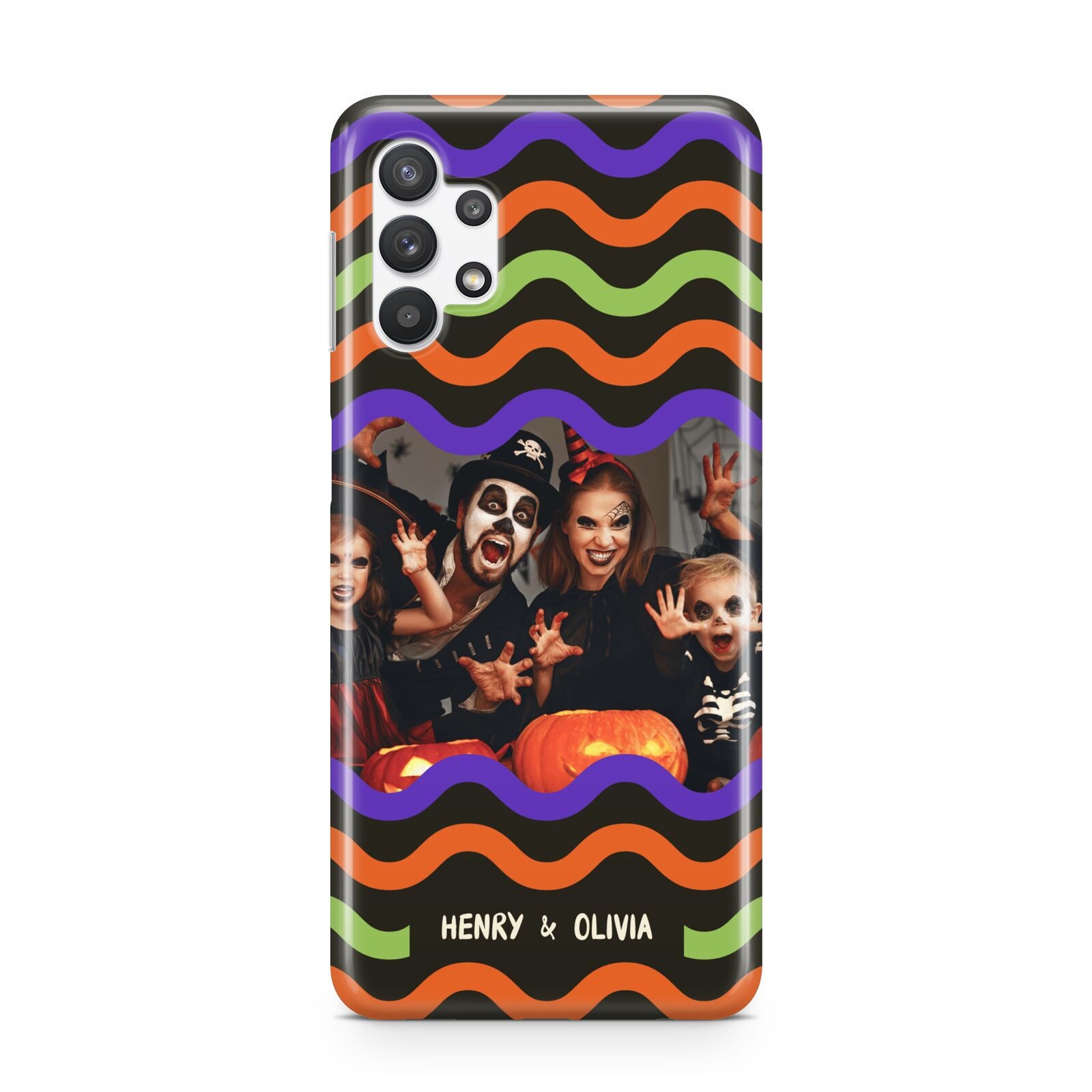 Personalised Halloween Colours Photo Samsung A32 5G Case