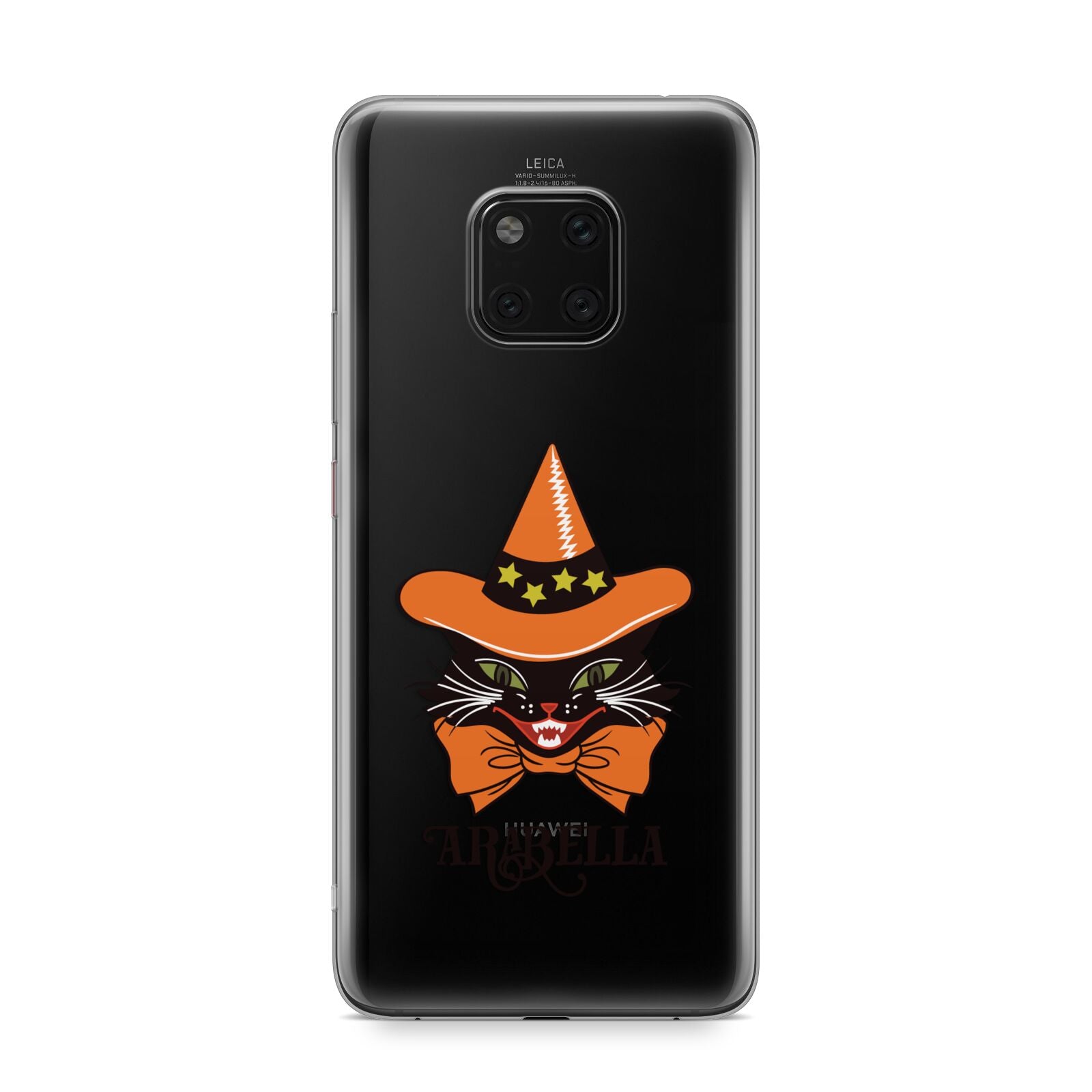 Personalised Halloween Hat Cat Huawei Mate 20 Pro Phone Case