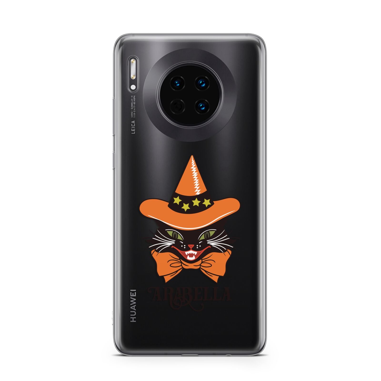 Personalised Halloween Hat Cat Huawei Mate 30