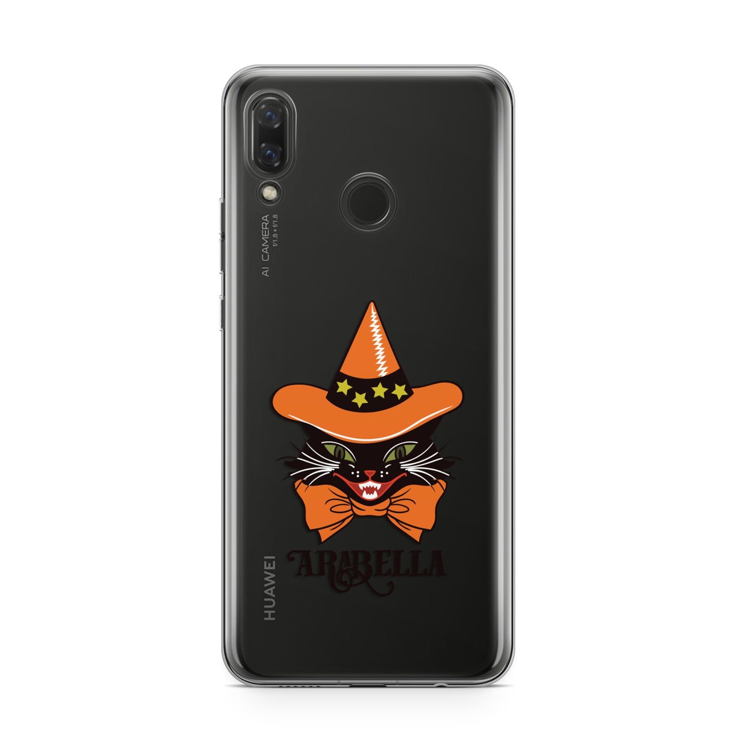 Personalised Halloween Hat Cat Huawei Nova 3 Phone Case