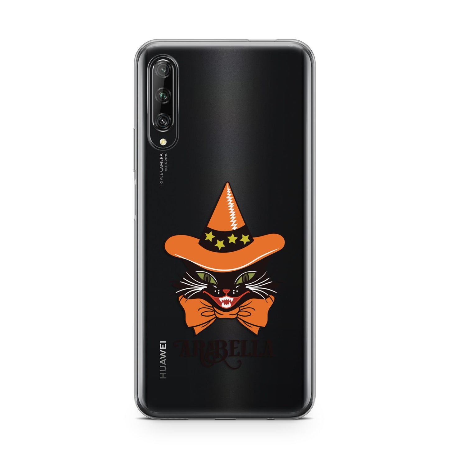 Personalised Halloween Hat Cat Huawei P Smart Pro 2019