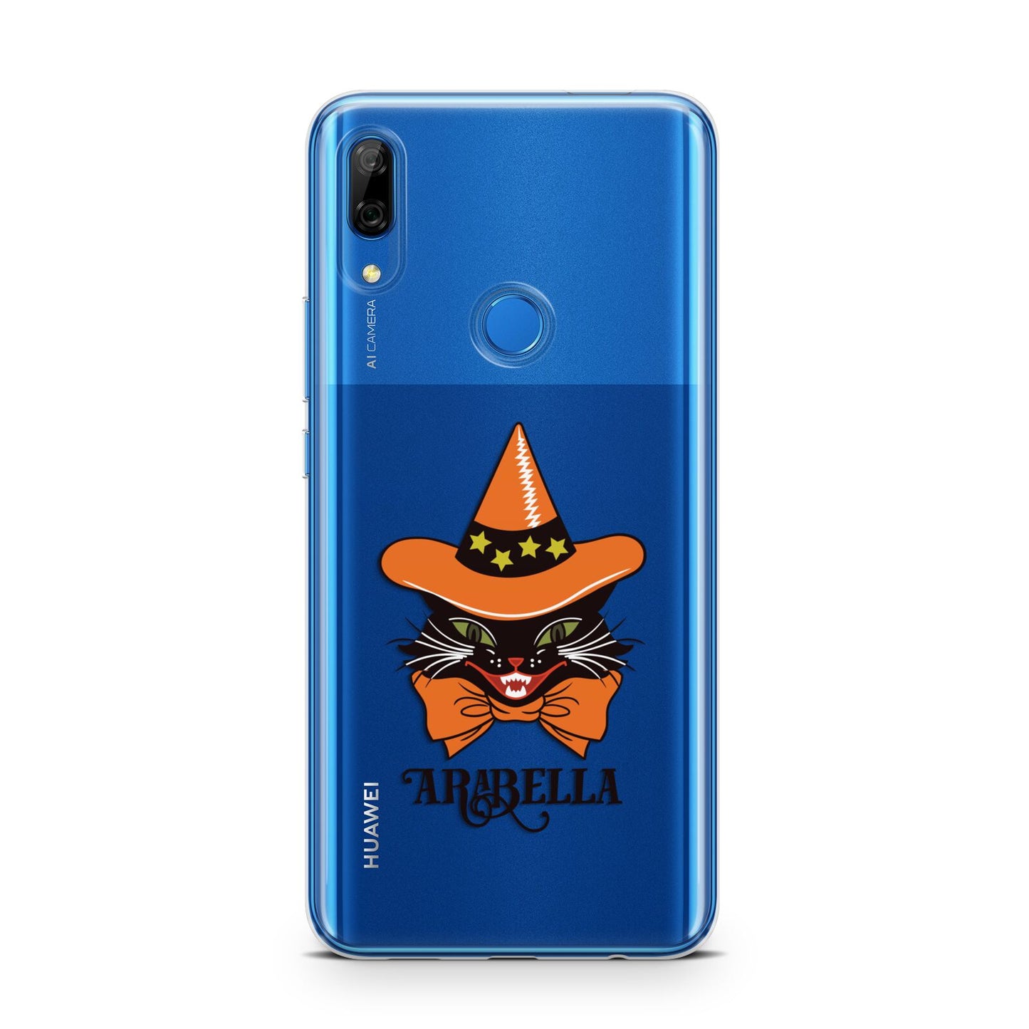 Personalised Halloween Hat Cat Huawei P Smart Z