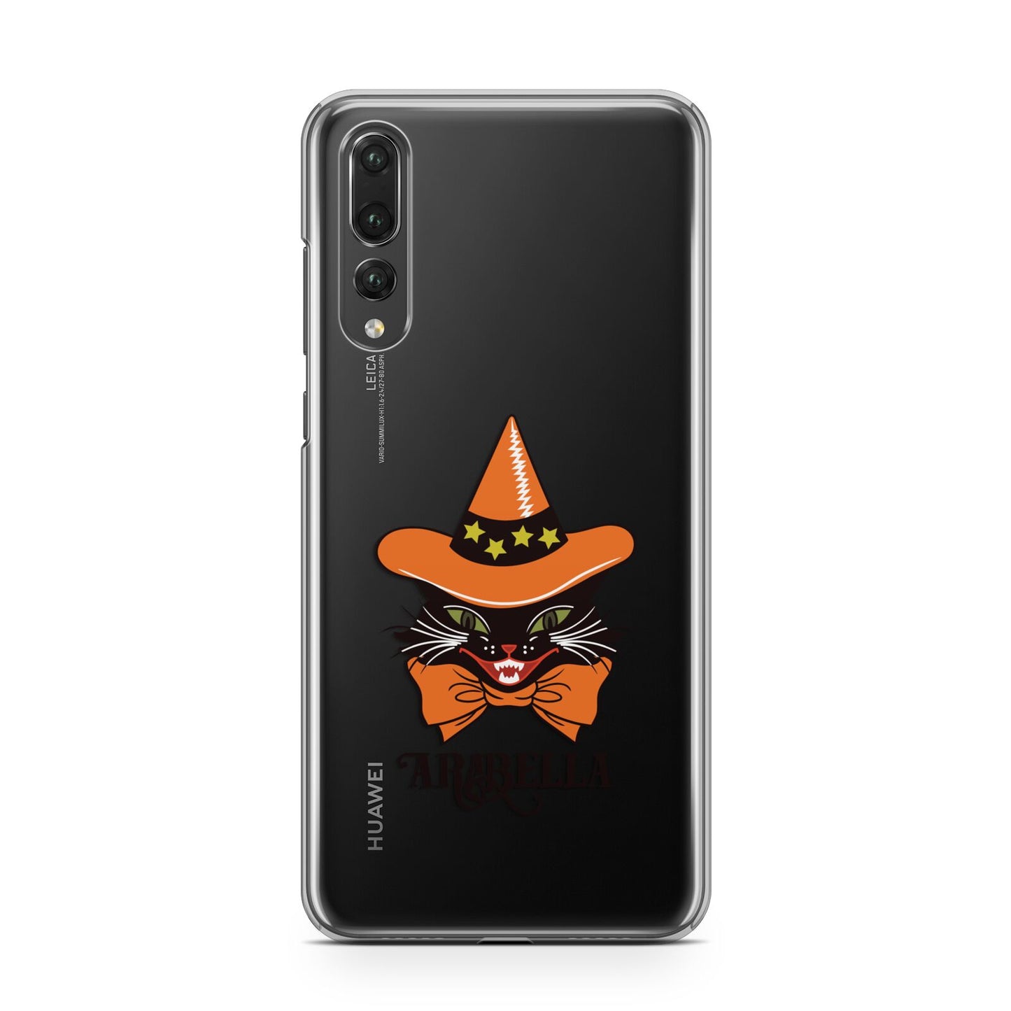 Personalised Halloween Hat Cat Huawei P20 Pro Phone Case