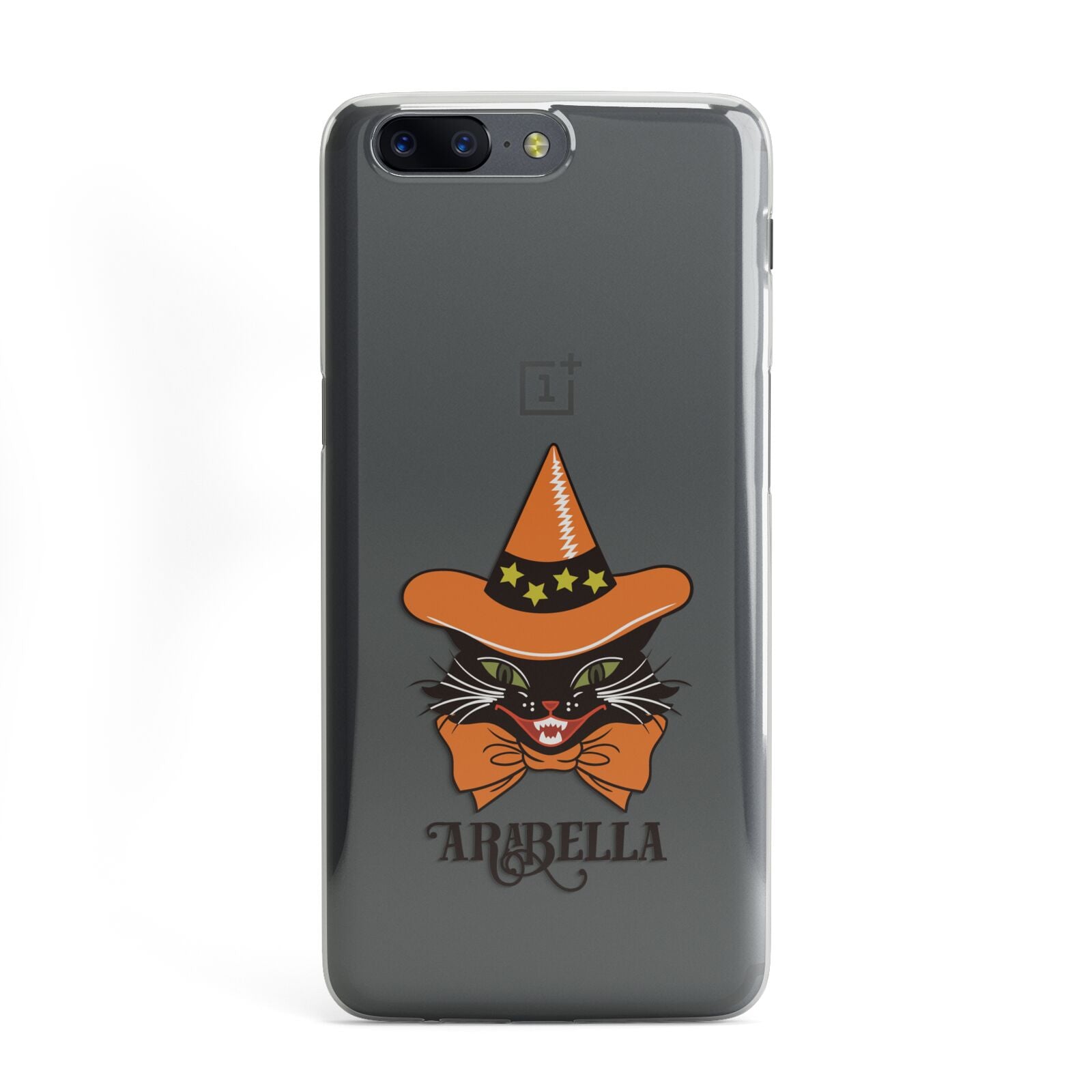 Personalised Halloween Hat Cat OnePlus Case