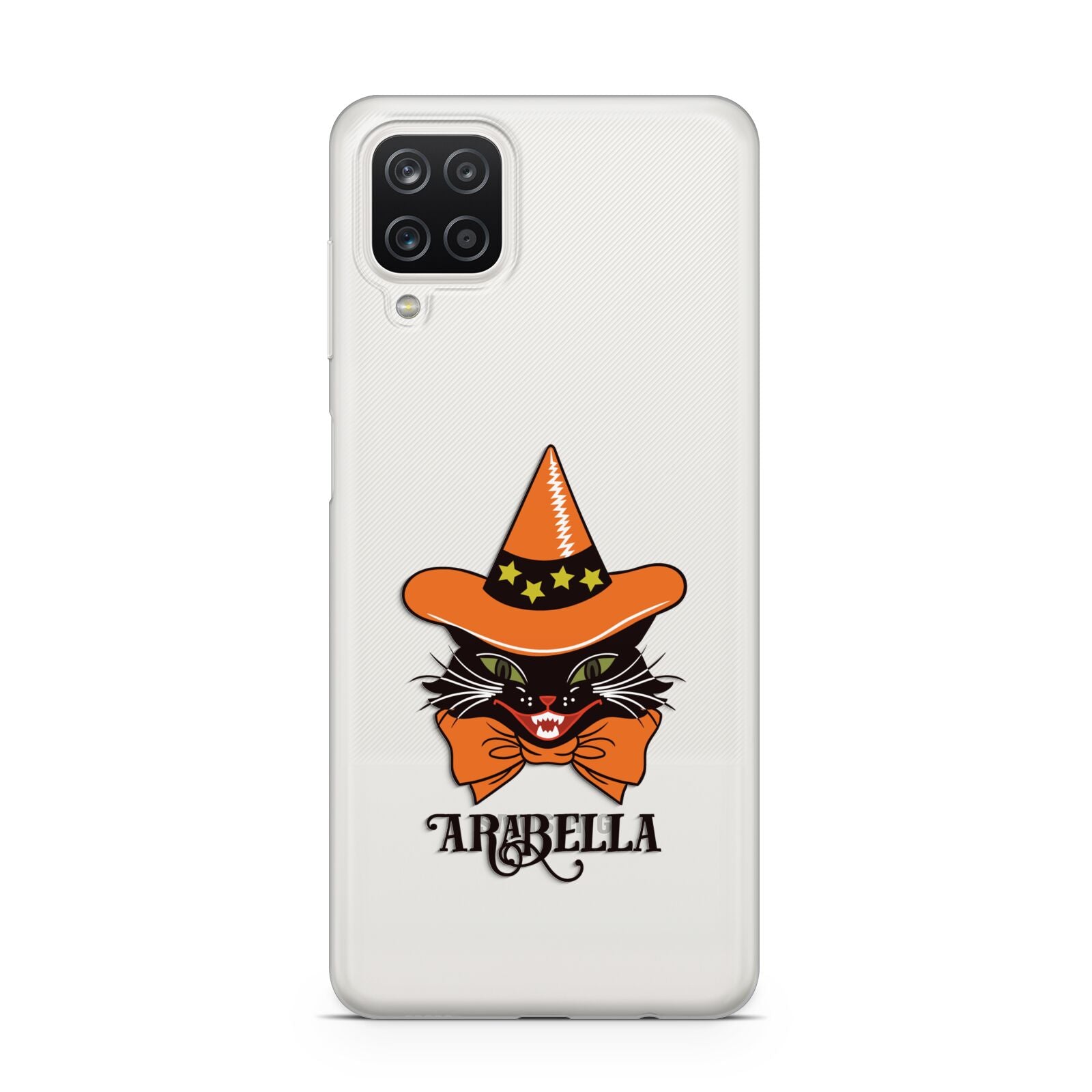 Personalised Halloween Hat Cat Samsung M12 Case