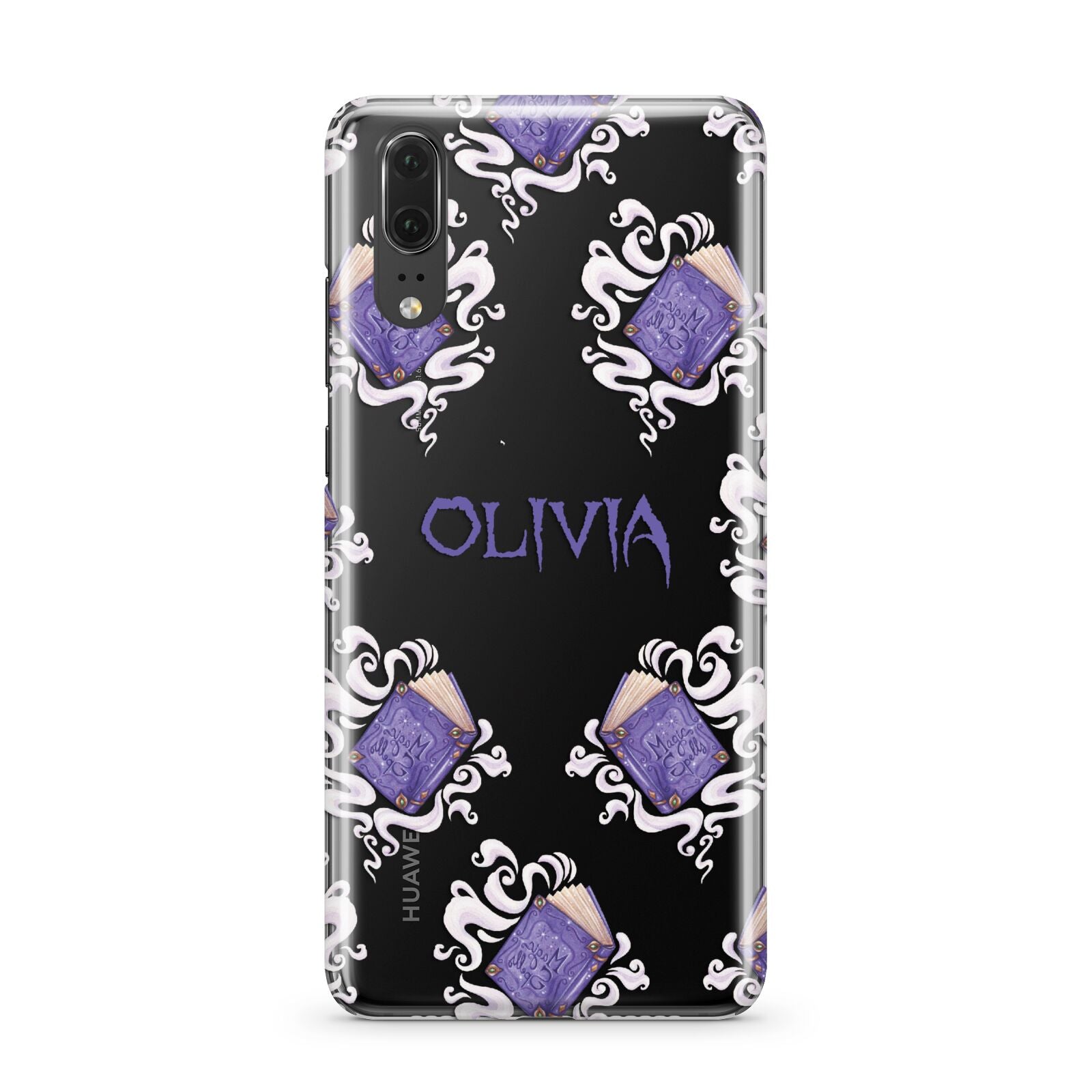 Personalised Halloween Magic Spell Huawei P20 Phone Case