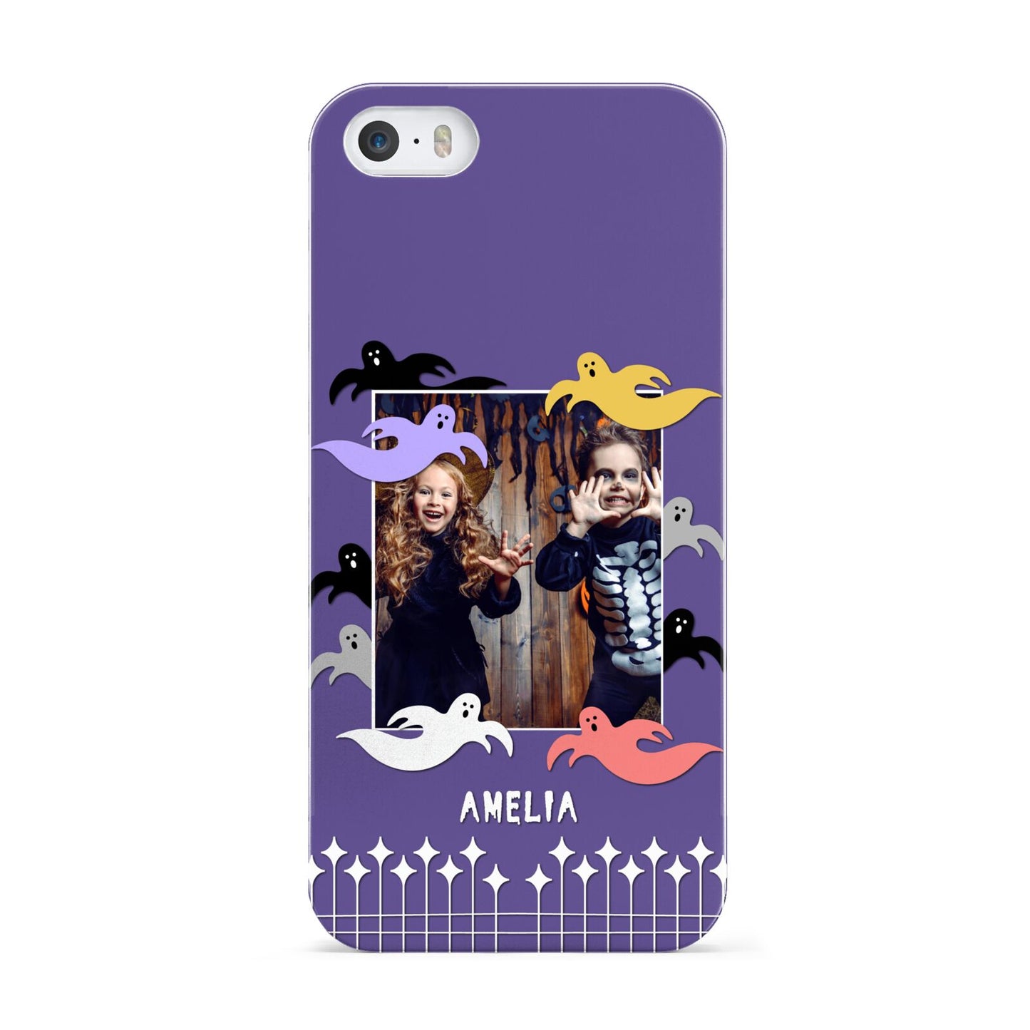 Personalised Halloween Photo Upload Apple iPhone 5 Case