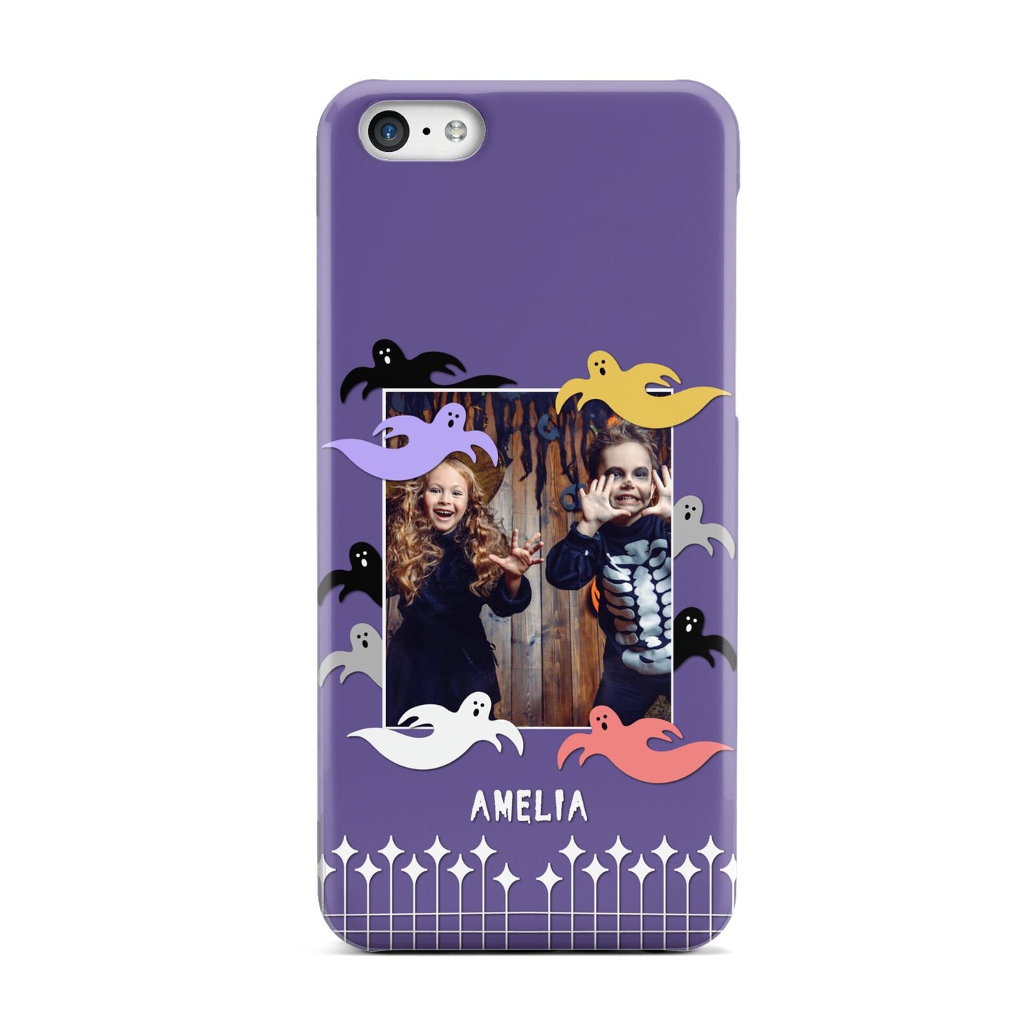 Personalised Halloween Photo Upload Apple iPhone 5c Case