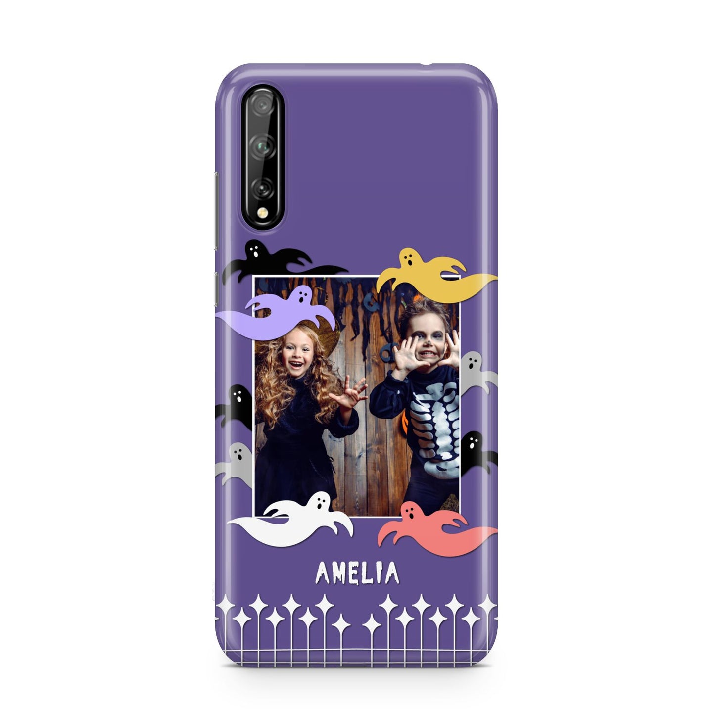 Personalised Halloween Photo Upload Huawei Enjoy 10s Phone Case