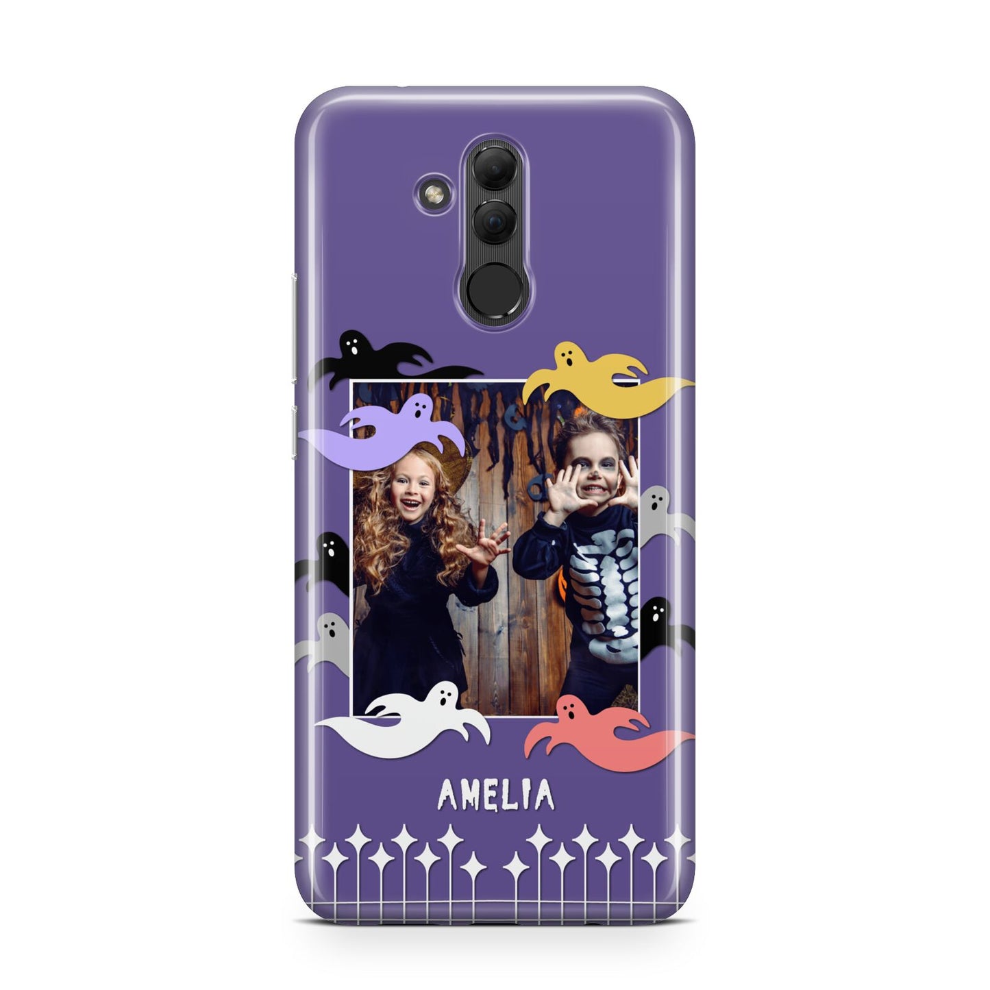 Personalised Halloween Photo Upload Huawei Mate 20 Lite