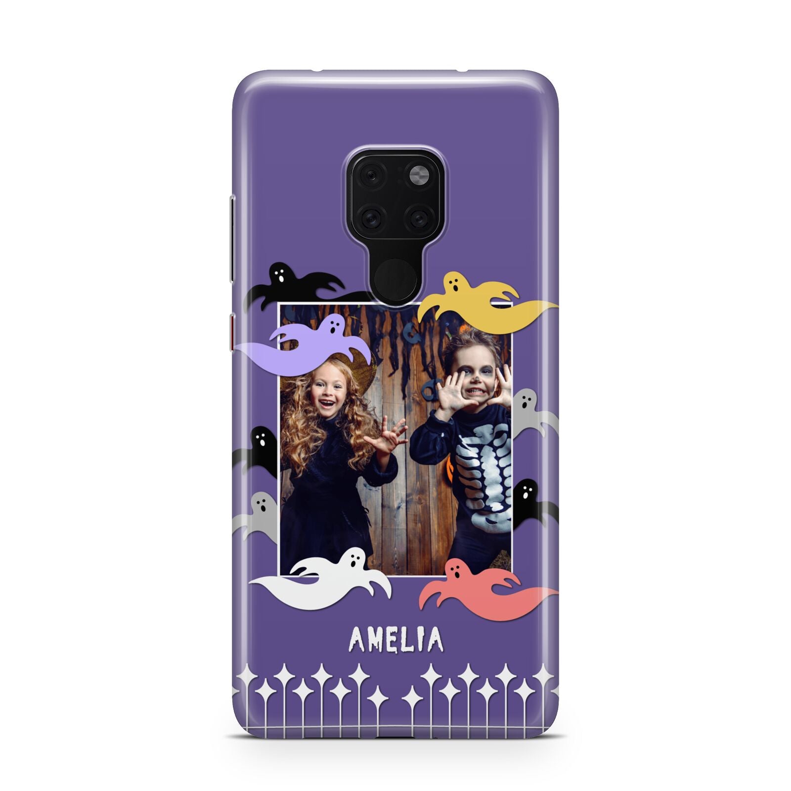 Personalised Halloween Photo Upload Huawei Mate 20 Phone Case