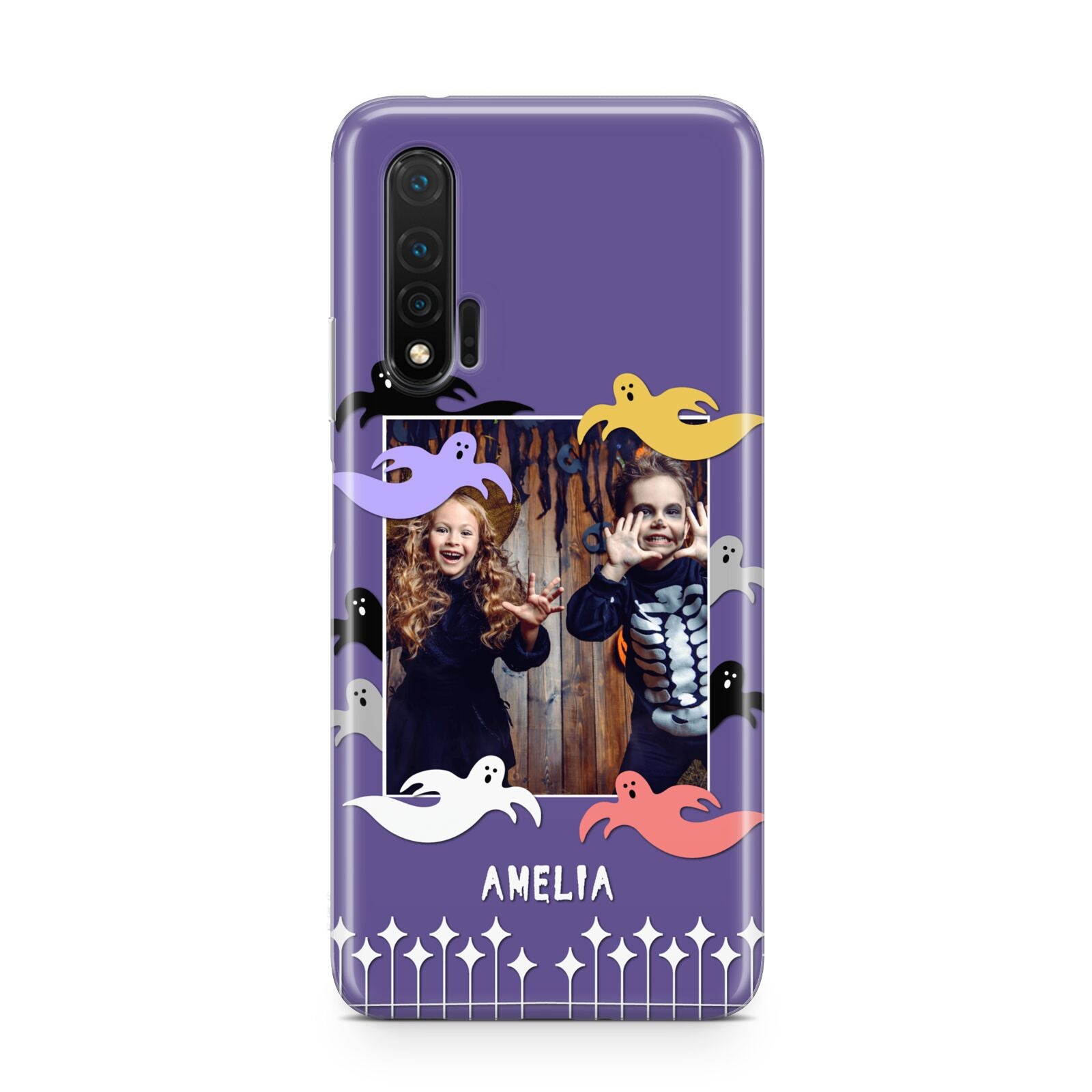 Personalised Halloween Photo Upload Huawei Nova 6 Phone Case