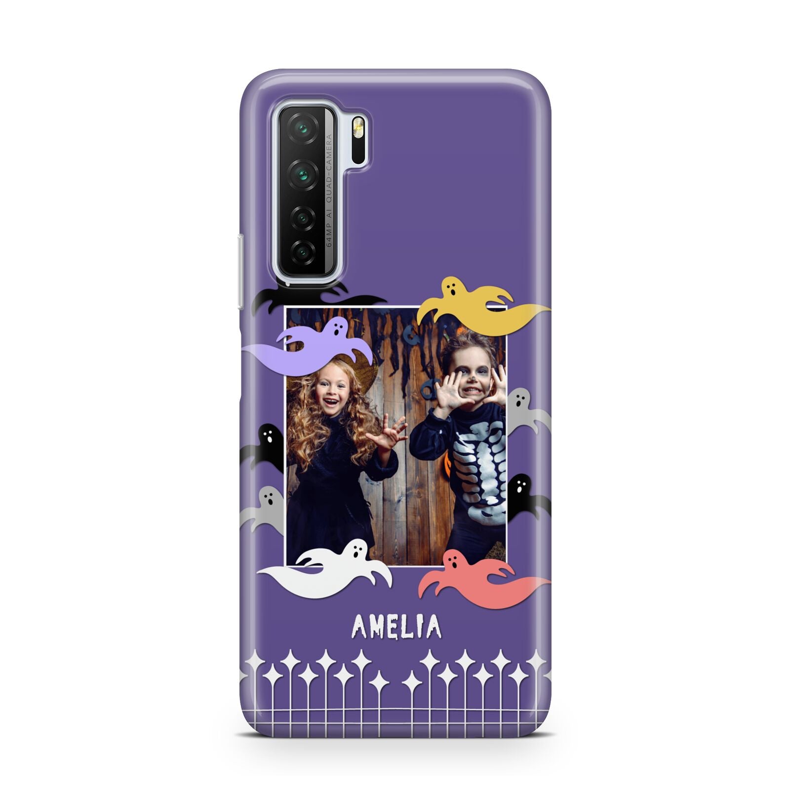 Personalised Halloween Photo Upload Huawei P40 Lite 5G Phone Case