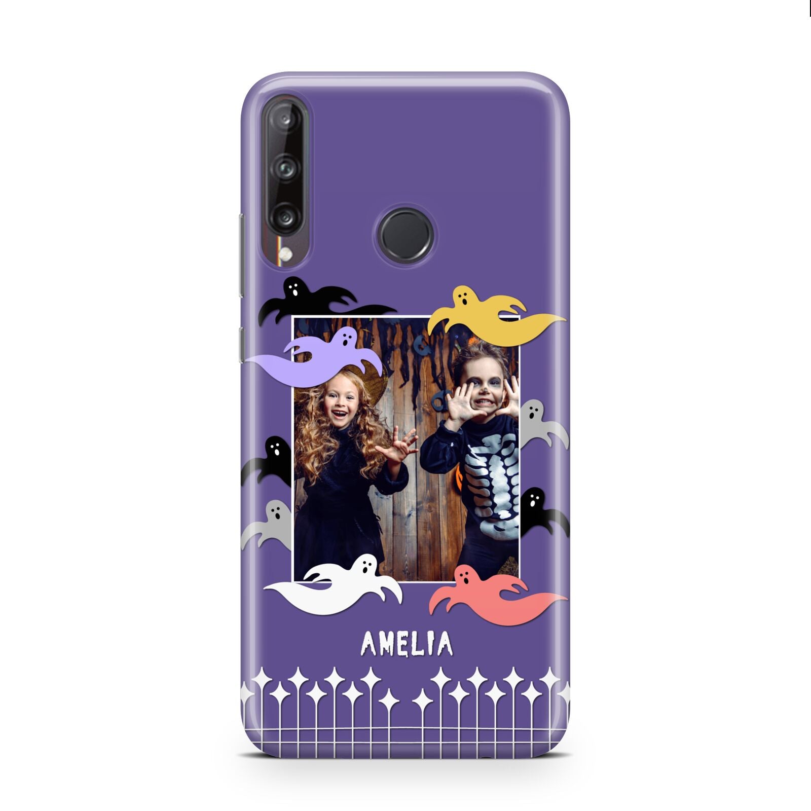 Personalised Halloween Photo Upload Huawei P40 Lite E Phone Case