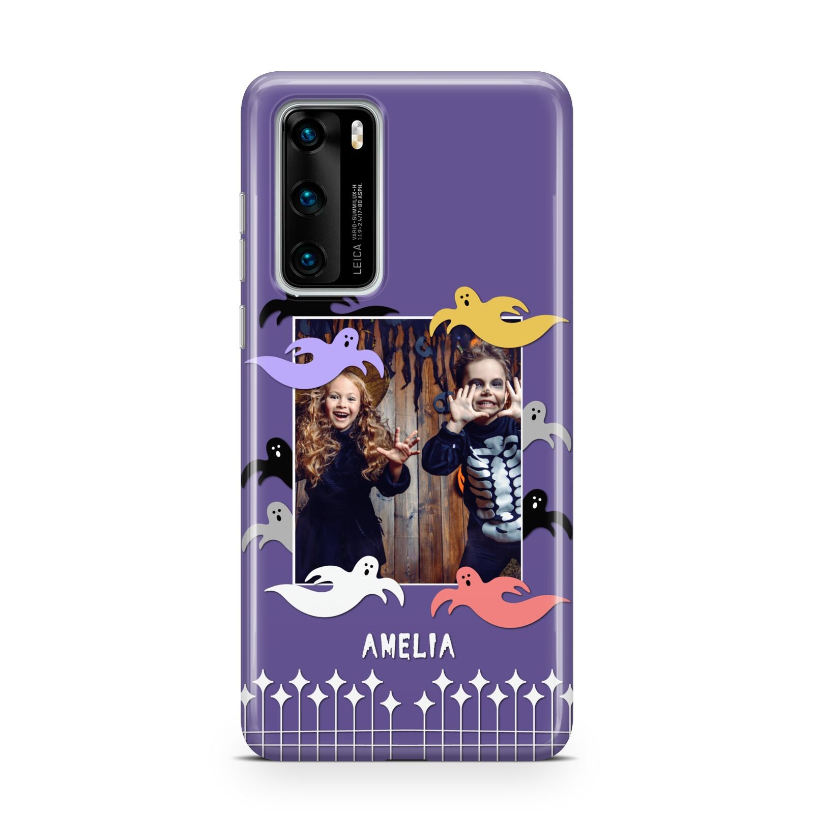 Personalised Halloween Photo Upload Huawei P40 Phone Case